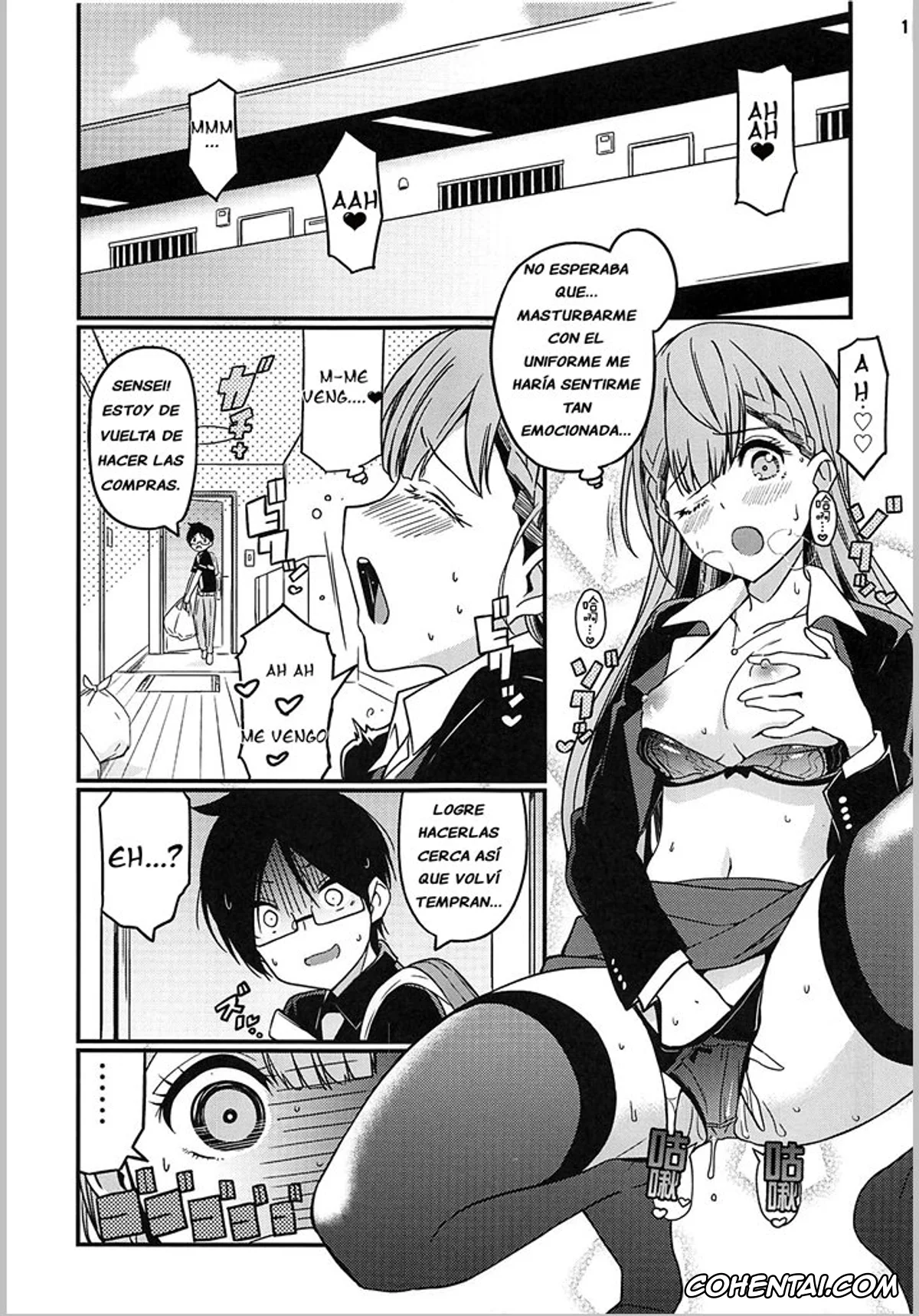 Bokutachi wa Benkyou ga Dekinai hentai, Mafuyu Kirisu hentai, Suki Suki Mafuyu Sensei (Bokutachi wa Benkyou ga Dekinai), pagina 3