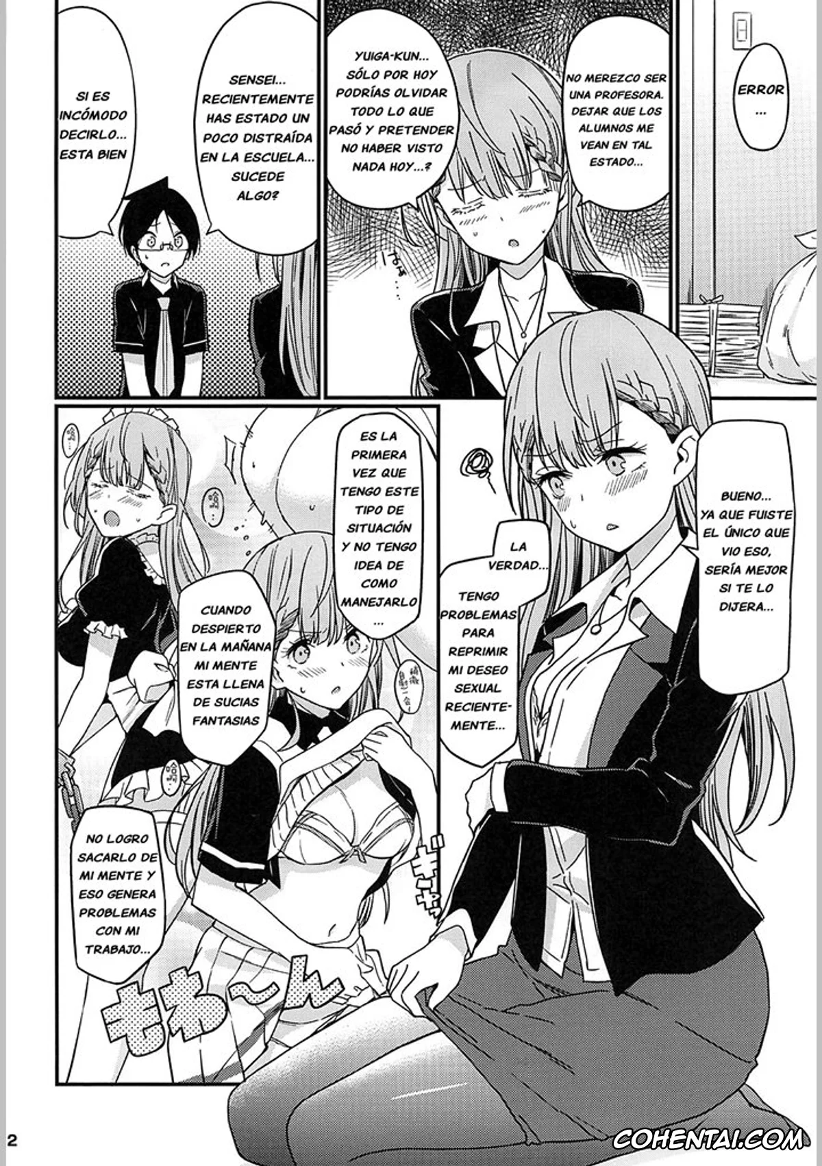 Bokutachi wa Benkyou ga Dekinai xxx, Mafuyu Kirisu xxx, Suki Suki Mafuyu Sensei (Bokutachi wa Benkyou ga Dekinai), pagina 4