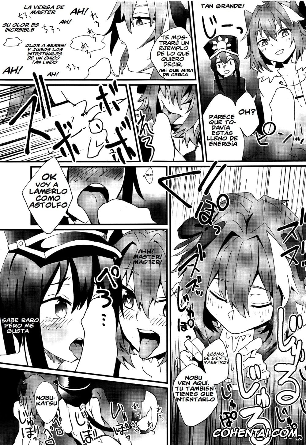 Fate/Grand Order hentai, Alexander hentai, Astolfo hentai, Nobukatsu Oda hentai, TRIPLE TRAP (Fate/Grand Order), pagina 6