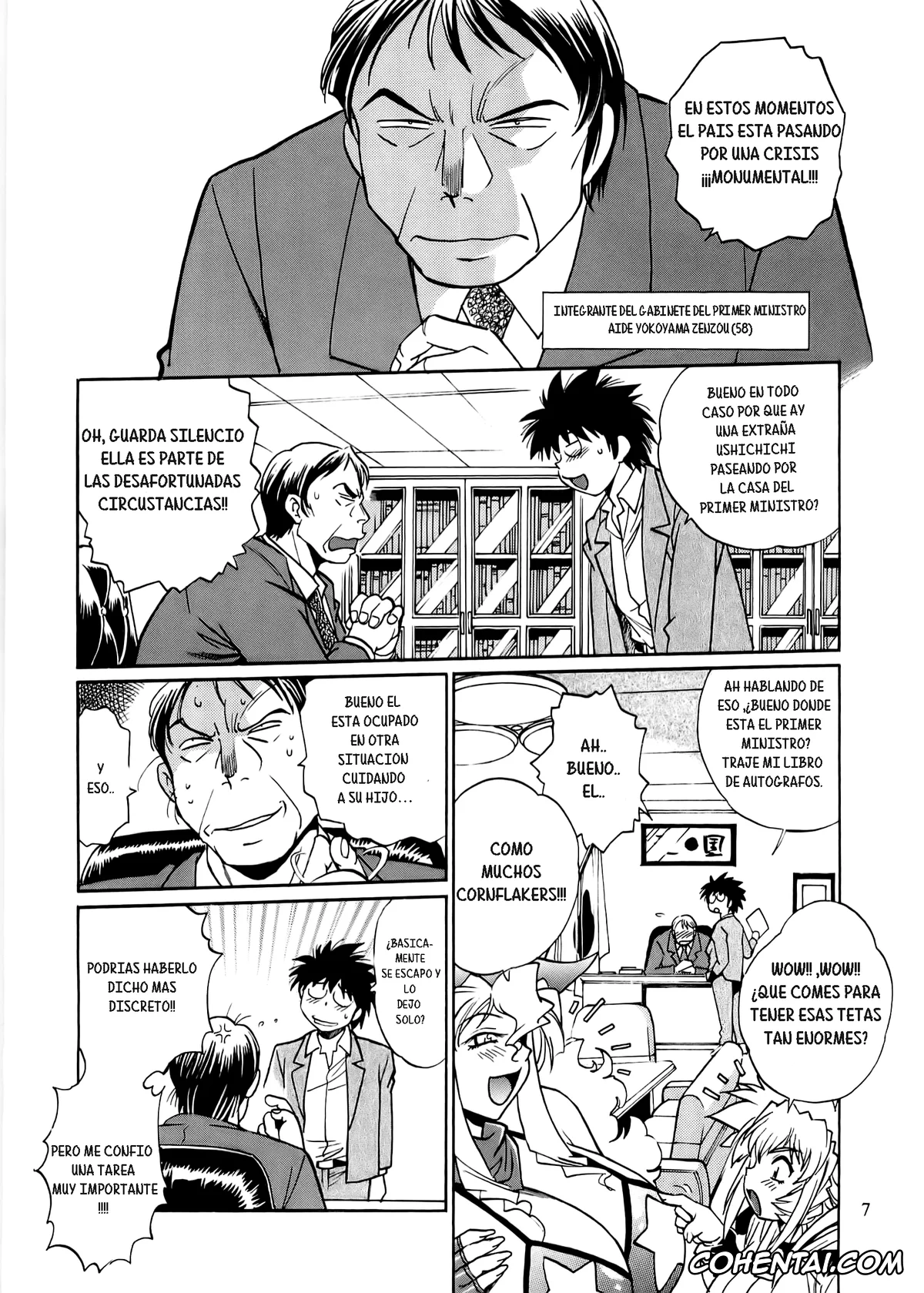Original hentai, Koisuru Ushi-Chichi 2, pagina 9