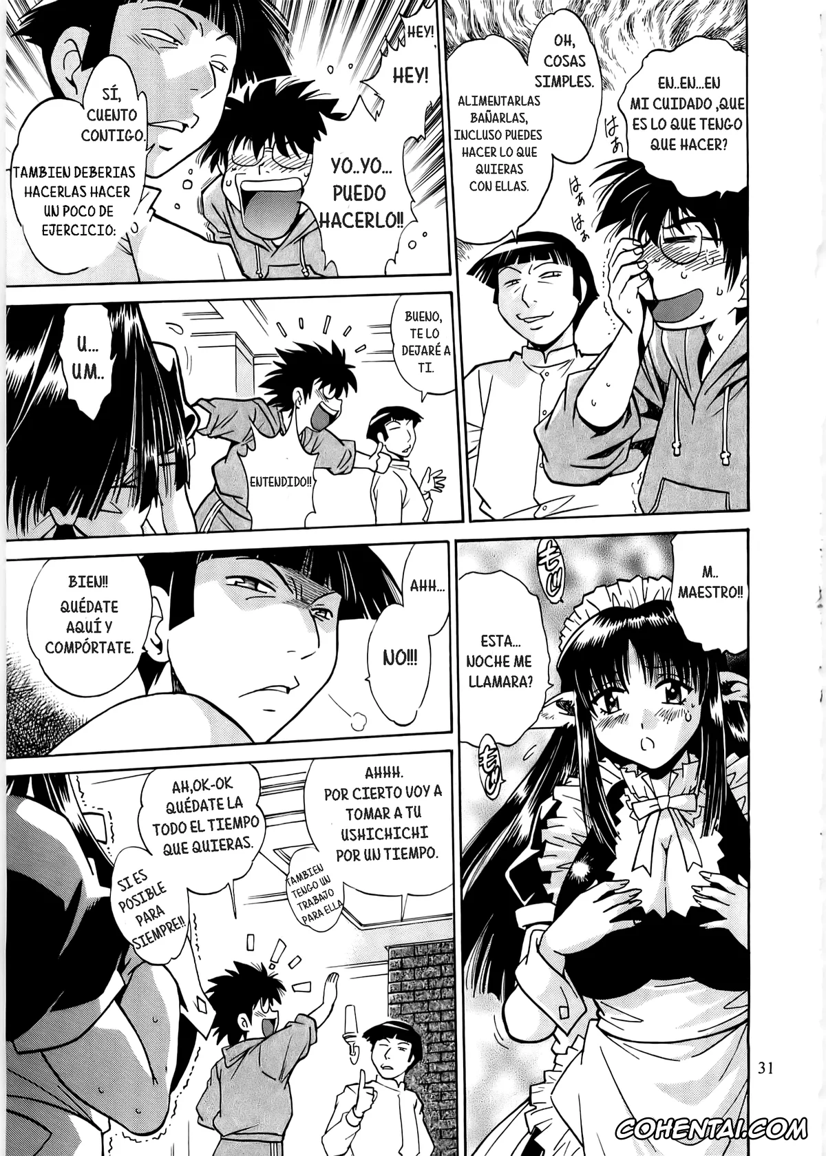 Original hentai, Koisuru Ushi-Chichi 2, pagina 33