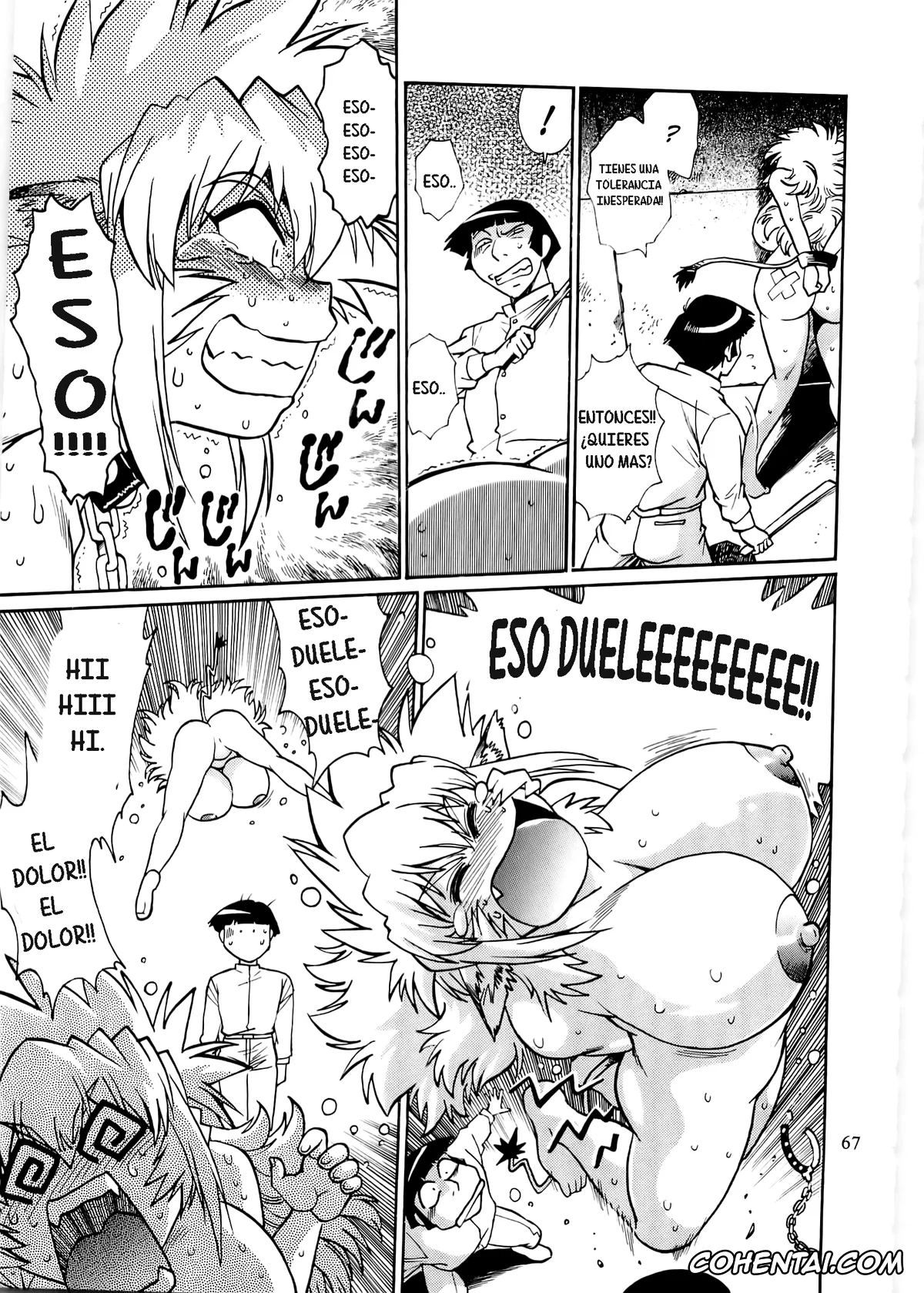 Original hentai, Koisuru Ushi-Chichi 2, pagina 69