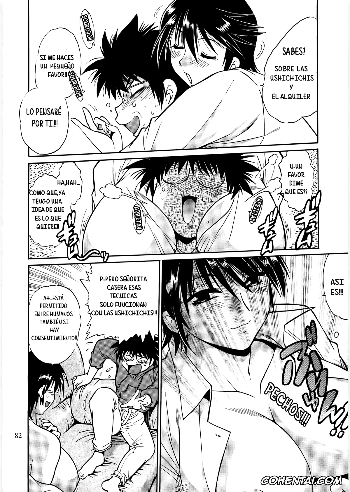 Original hentai, Koisuru Ushi-Chichi 2, pagina 84