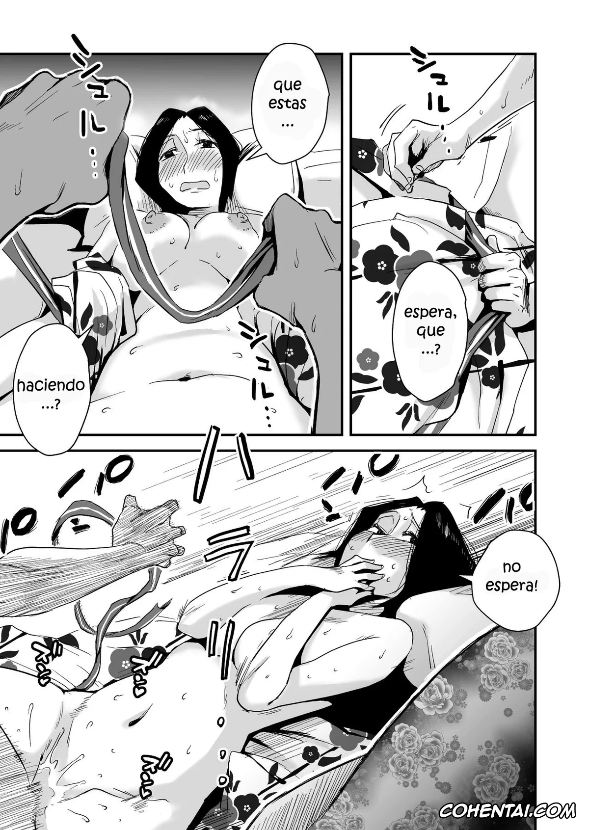 Original hentai, Ano! Okaa-san no Shousai ~Onsen Ryokou Hen~, pagina 42