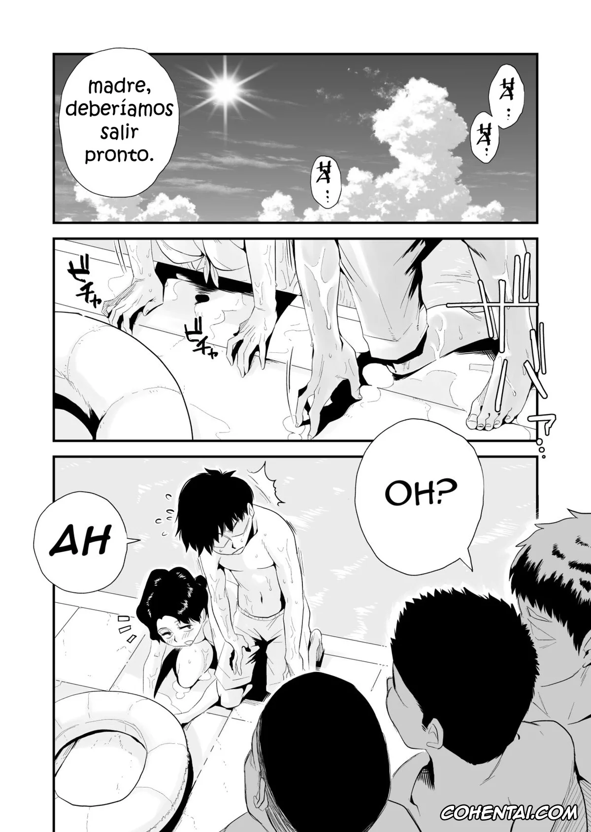 Original hentai, Ano! Okaa-san no Shousai ~Shimin Pool Hen~, pagina 21
