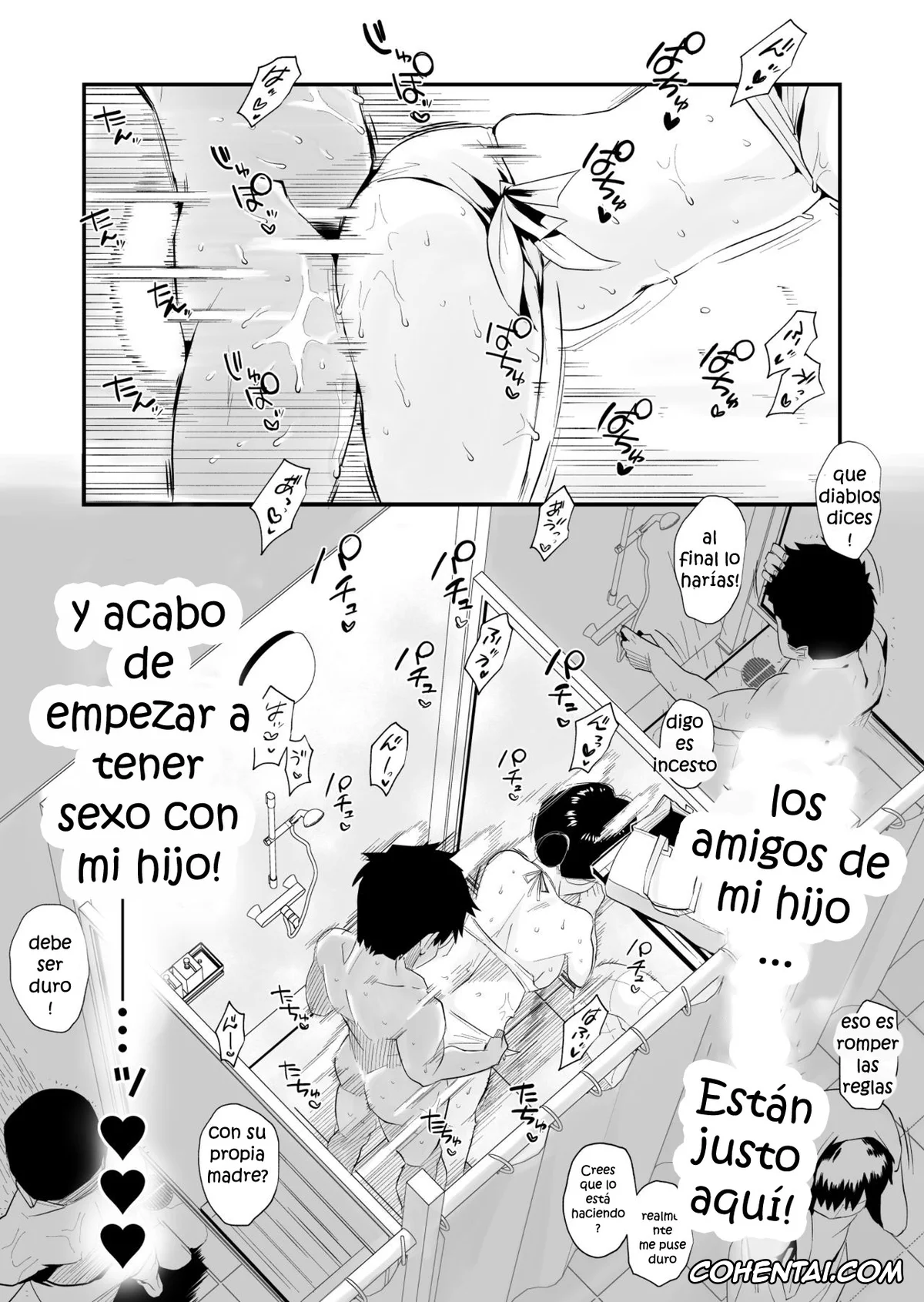 Original xxx, Ano! Okaa-san no Shousai ~Shimin Pool Hen~, pagina 37