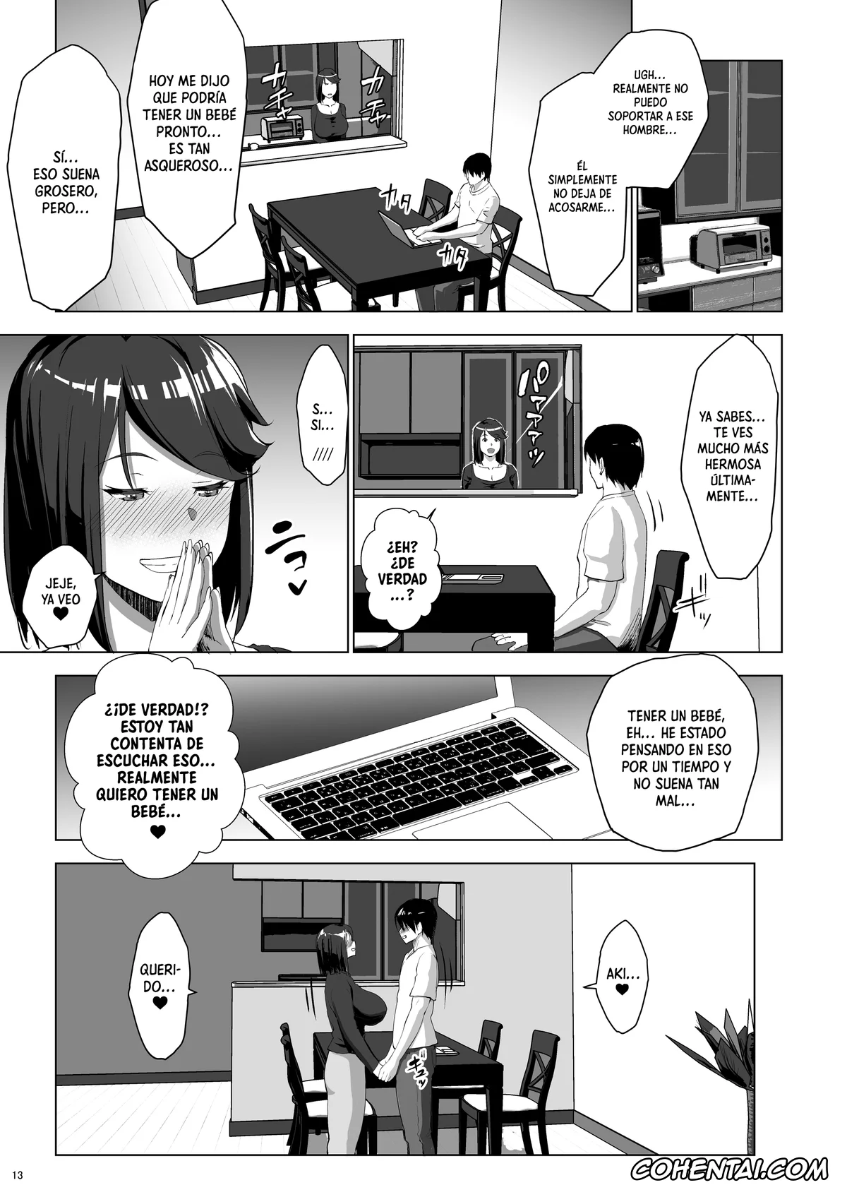 Original hentai, Kuchou ni Saimin Kakerarete Ninshin shichaimashita, pagina 12