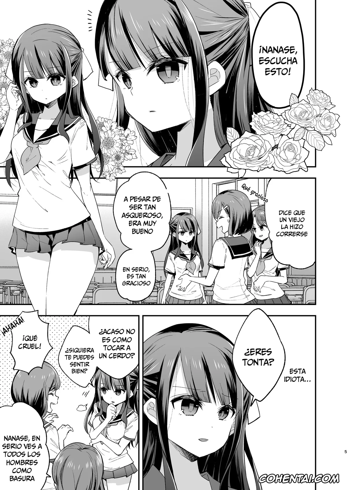 Original hentai, Fukan Shoujo ga Oji-san ni Maketa Hi, pagina 6