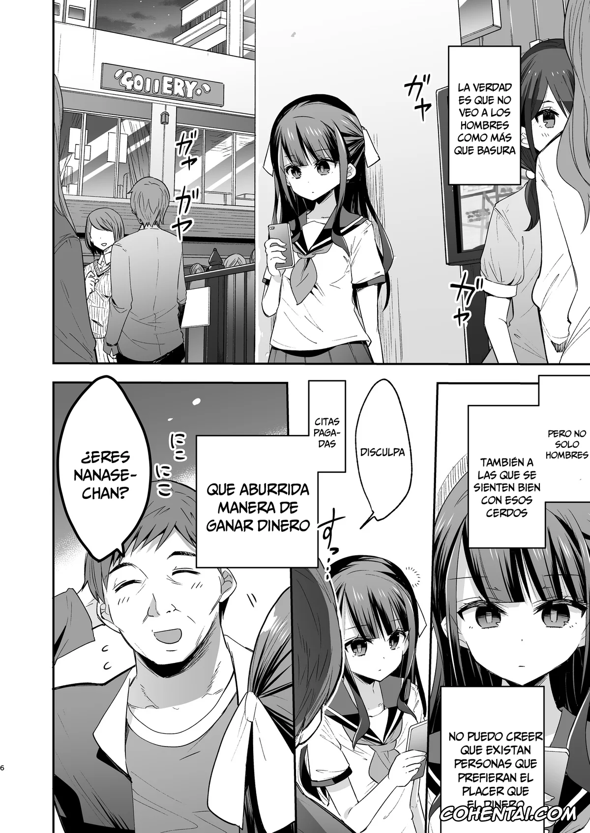 Original xxx, Fukan Shoujo ga Oji-san ni Maketa Hi, pagina 7