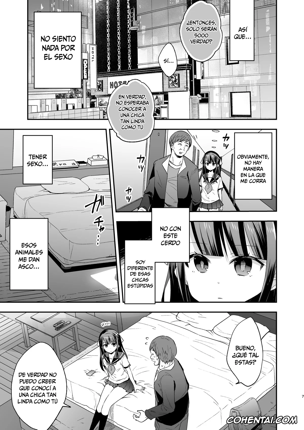 Original porno, Fukan Shoujo ga Oji-san ni Maketa Hi, pagina 8