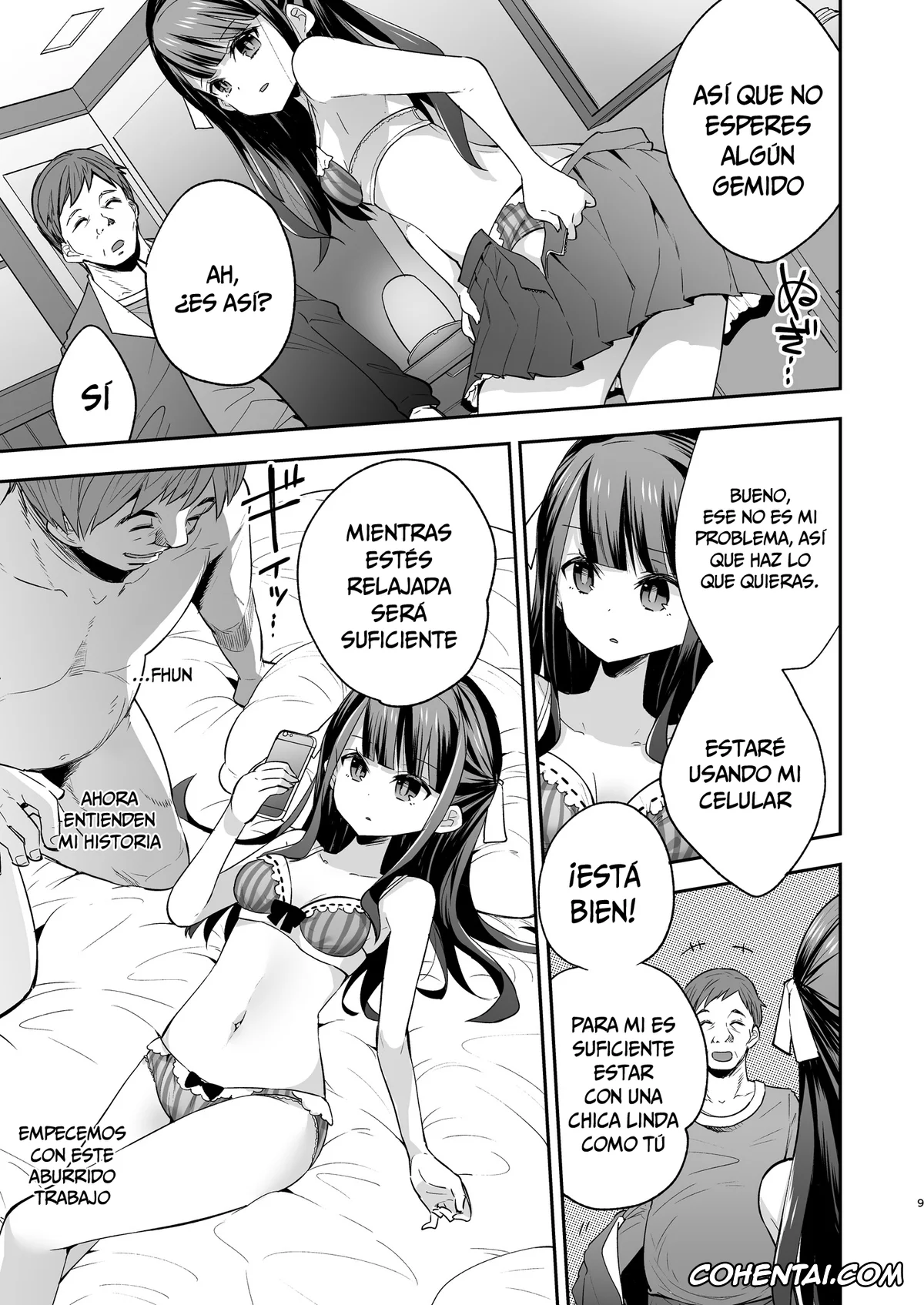 Original xxx, Fukan Shoujo ga Oji-san ni Maketa Hi, pagina 10