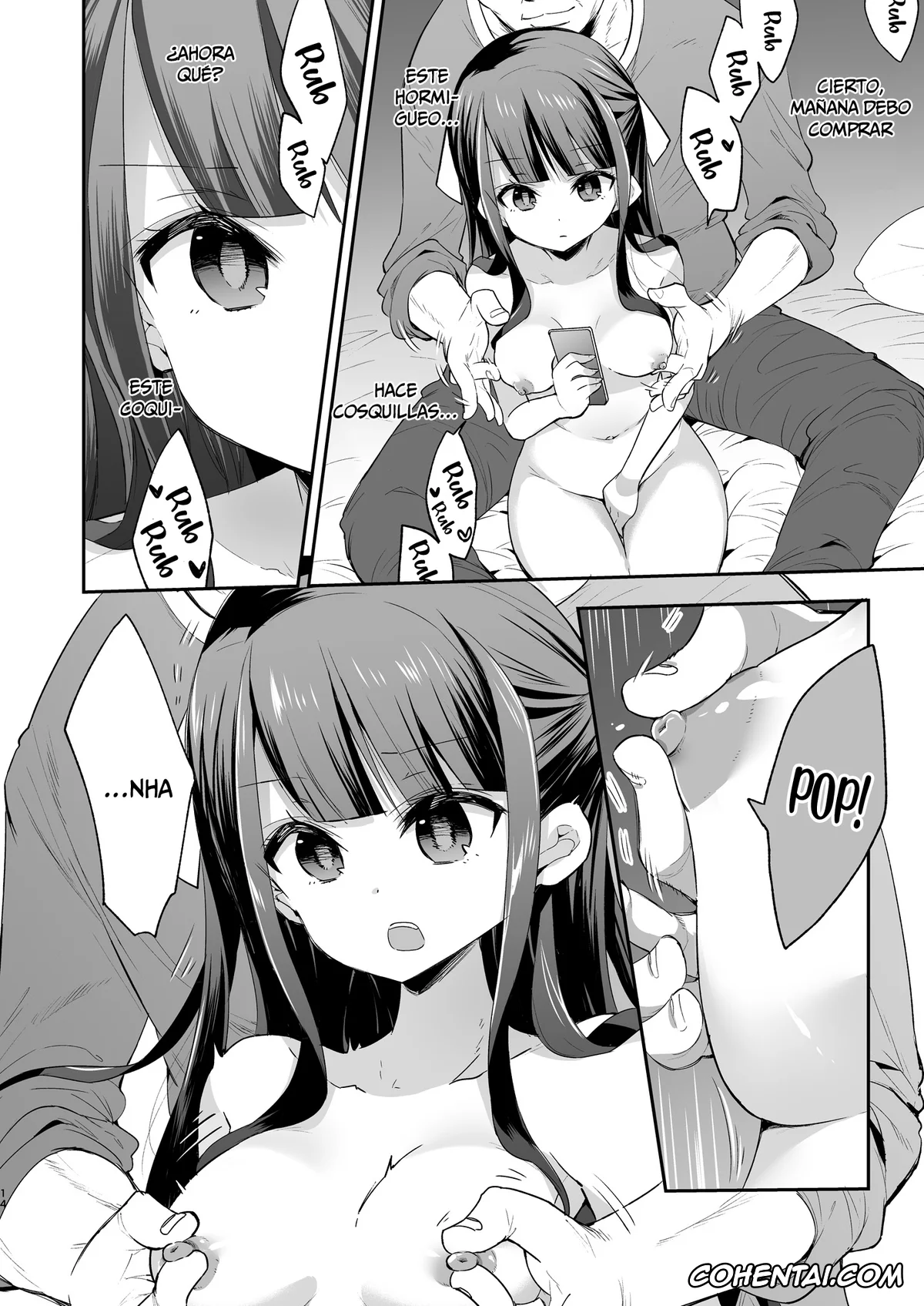 Original hentai, Fukan Shoujo ga Oji-san ni Maketa Hi, pagina 15