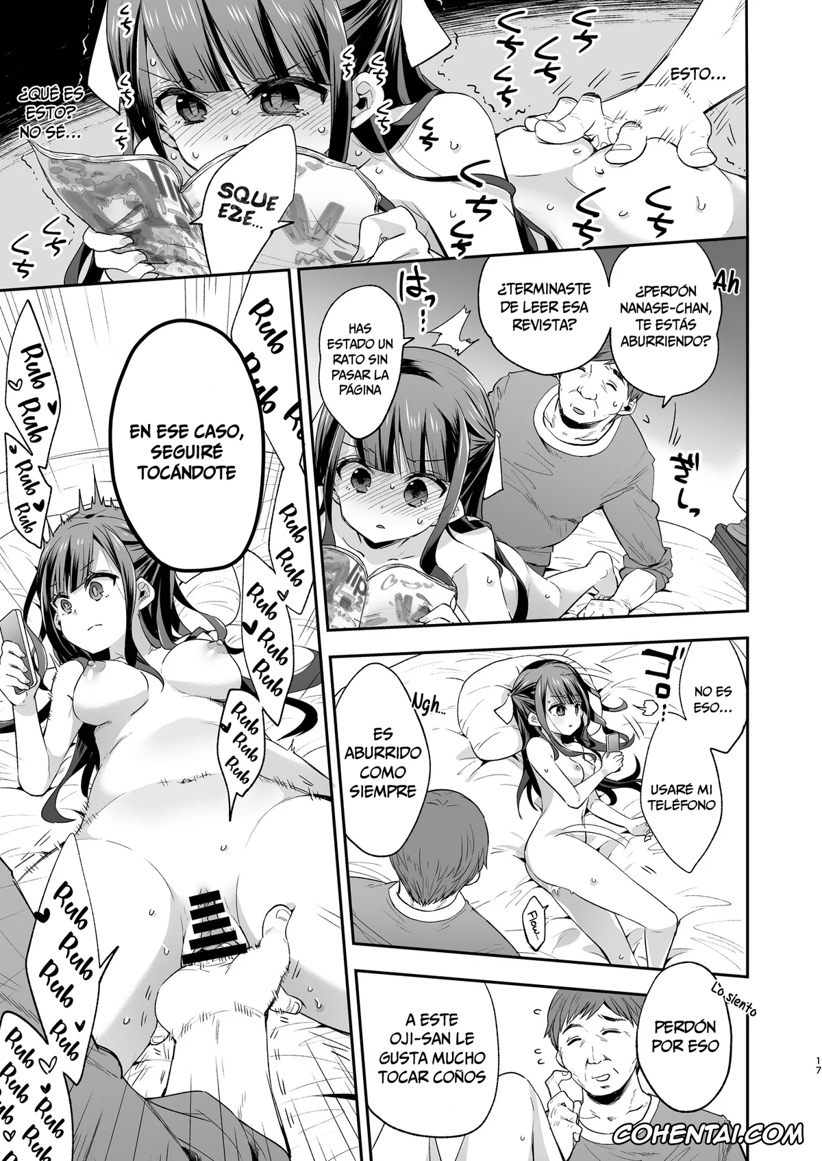 Original hentai, Fukan Shoujo ga Oji-san ni Maketa Hi, pagina 18