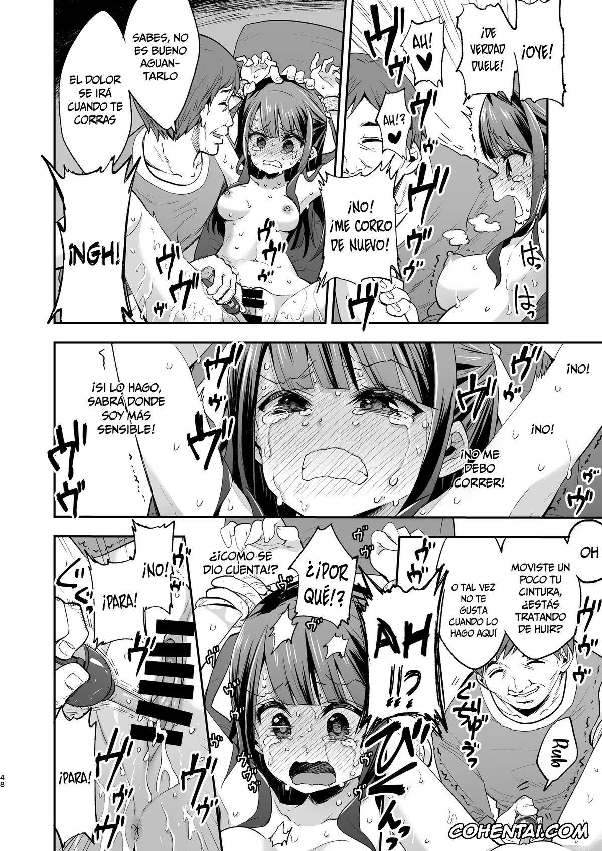 Original xxx, Fukan Shoujo ga Oji-san ni Maketa Hi, pagina 49