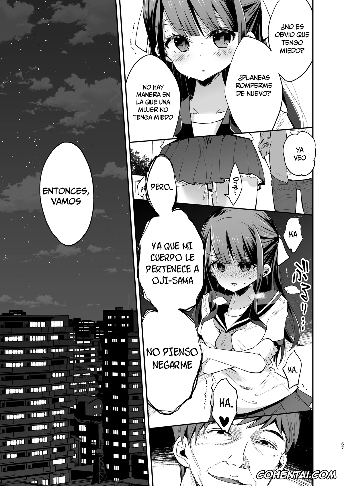 Original xxx, Fukan Shoujo ga Oji-san ni Maketa Hi, pagina 67