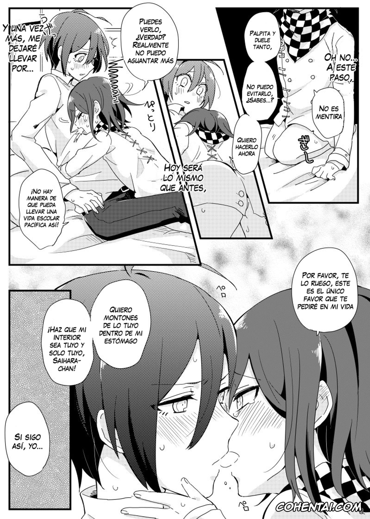 Danganronpa xxx, Kokichi Ouma xxx, Shuuichi Saihara xxx, Ouma-kun no Are na Hi. (New Danganronpa V3), pagina 7