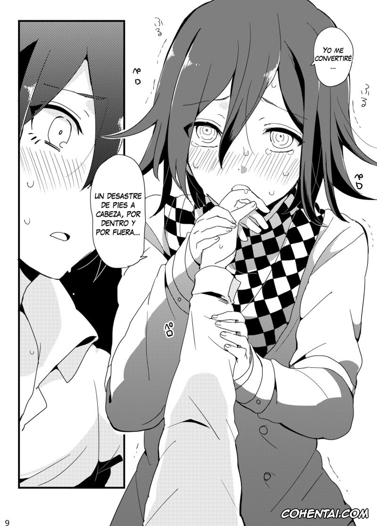 Danganronpa porno, Kokichi Ouma porno, Shuuichi Saihara porno, Ouma-kun no Are na Hi. (New Danganronpa V3), pagina 8