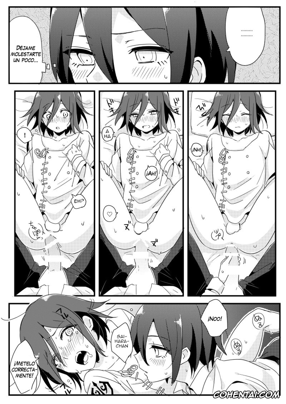Danganronpa xxx, Kokichi Ouma xxx, Shuuichi Saihara xxx, Ouma-kun no Are na Hi. (New Danganronpa V3), pagina 10