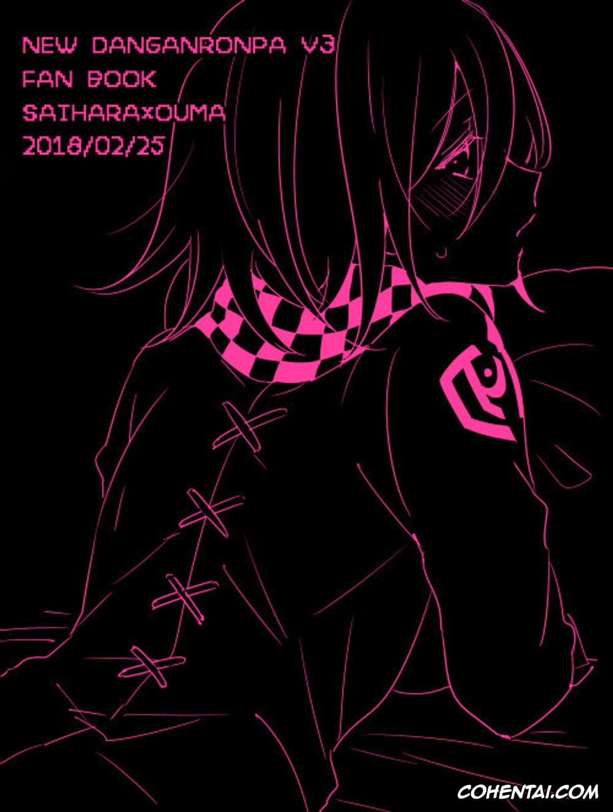 Danganronpa porno, Kokichi Ouma porno, Shuuichi Saihara porno, Ouma-kun no Are na Hi. (New Danganronpa V3), pagina 23