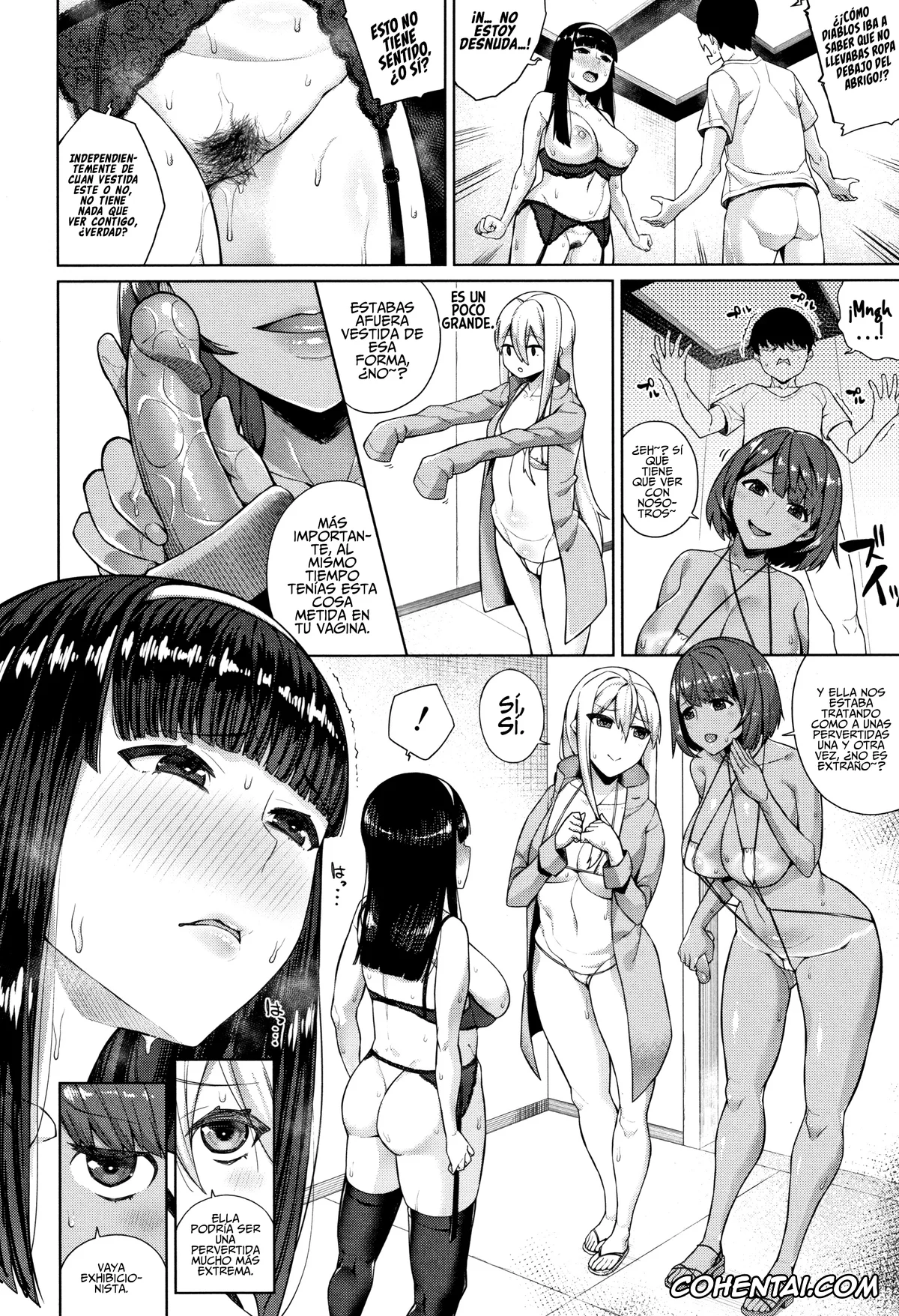 Original porno, Oshini Yowai Onna, pagina 74