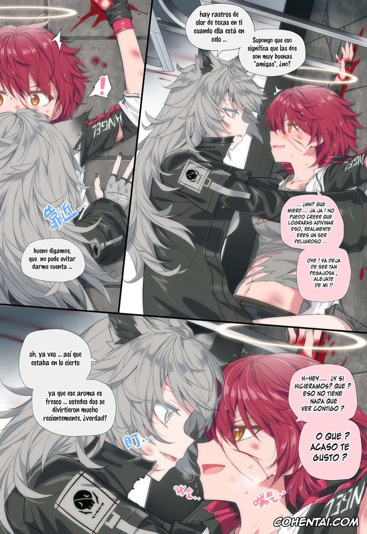 Arknights hentai, Exusiai hentai, Lappland hentai, Texas hentai, (Arknights) (Arknights), pagina 3