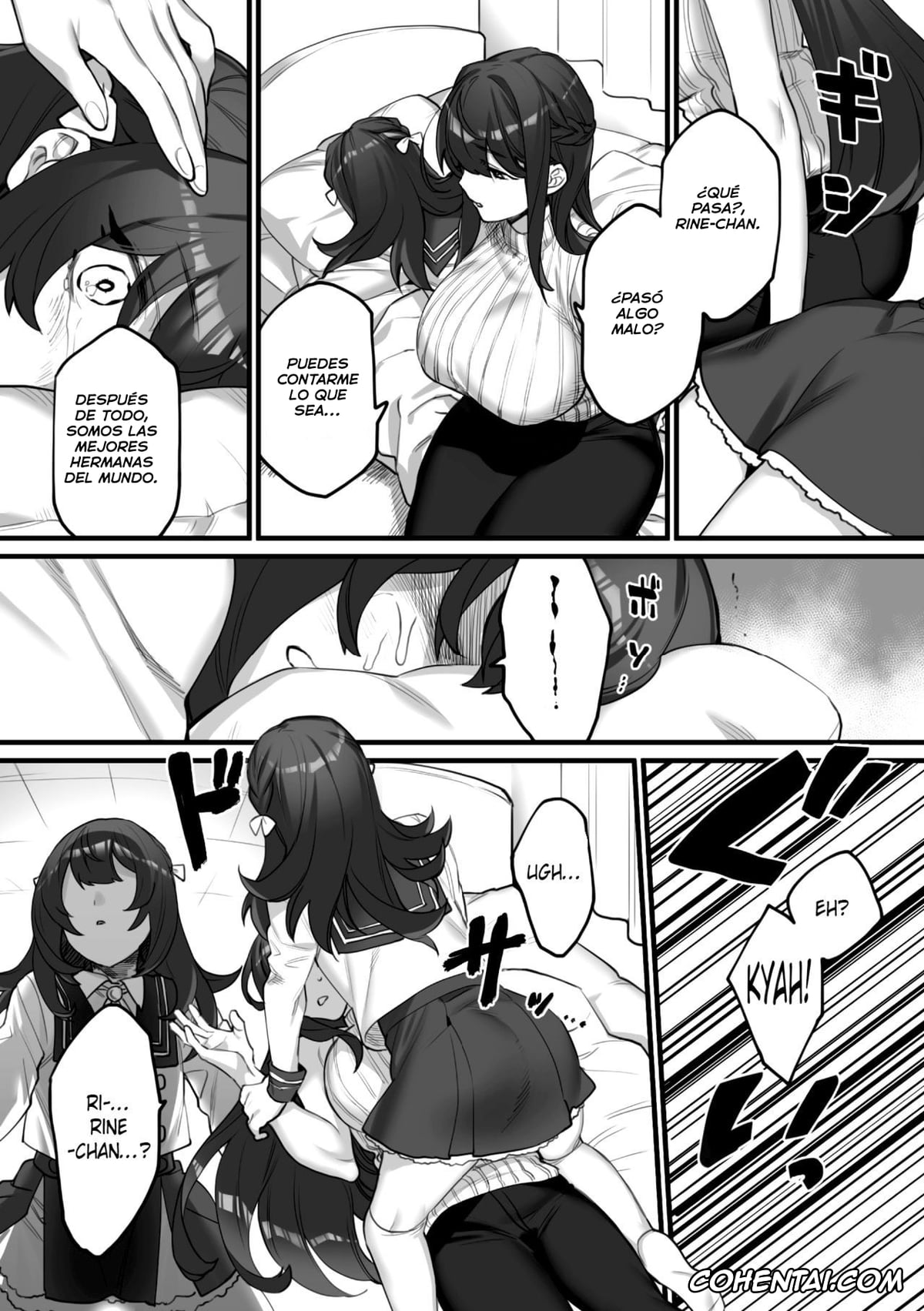Revistas xxx, 2D Comic Magazine xxx, Futari Dake No Yakuzoku (2D Comic Magazine Kinshin Yuri Ecchi Vol. 1), pagina 4