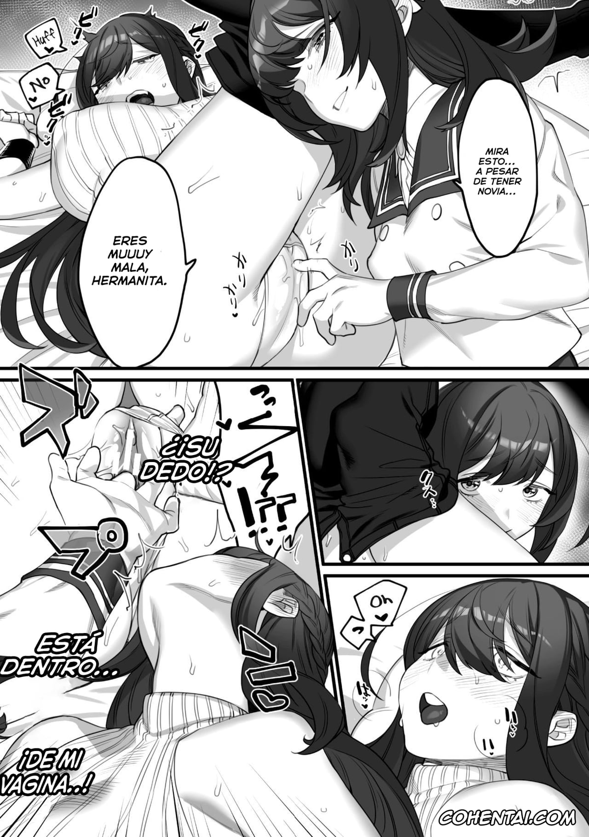 Revistas hentai, 2D Comic Magazine hentai, Futari Dake No Yakuzoku (2D Comic Magazine Kinshin Yuri Ecchi Vol. 1), pagina 9