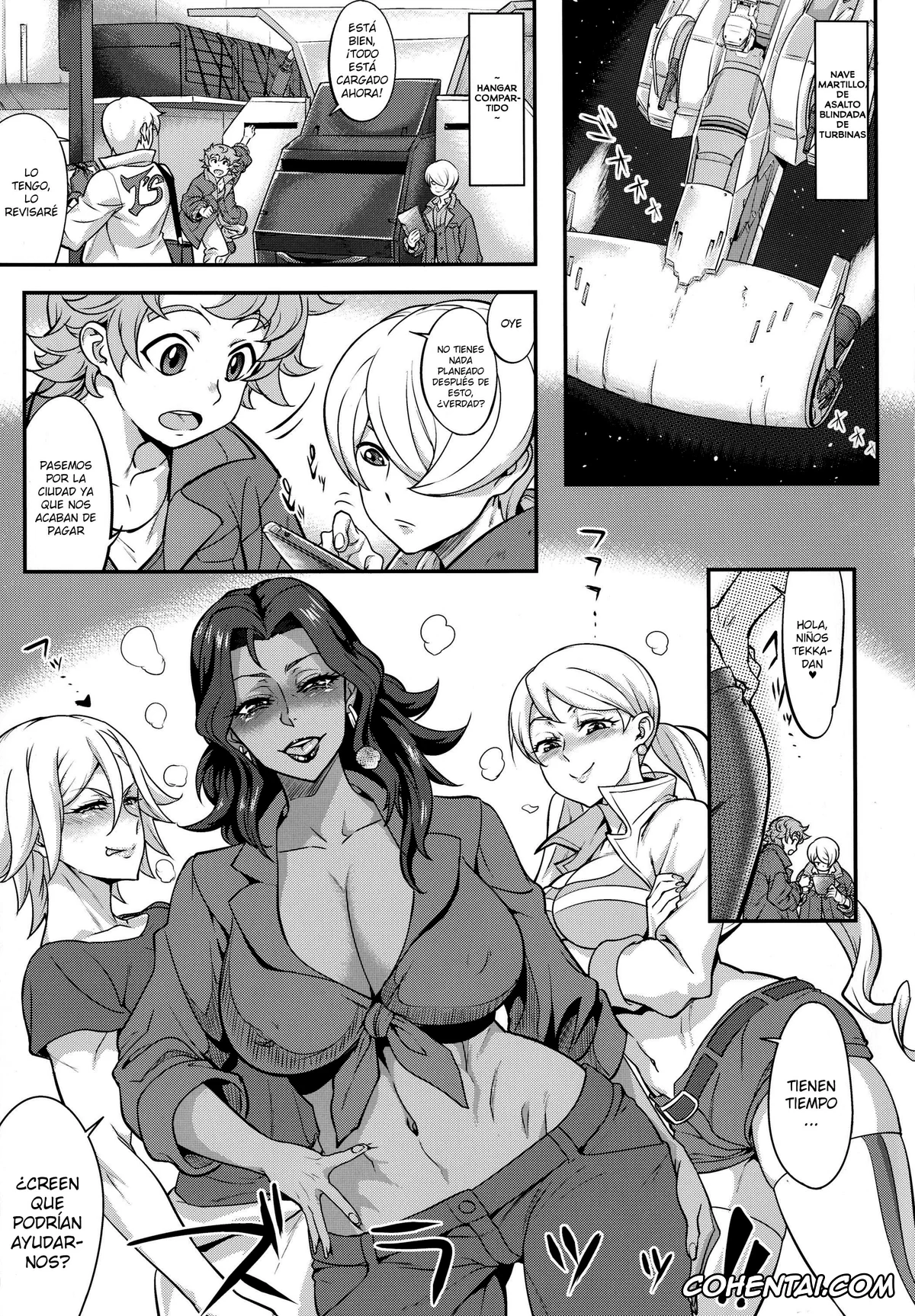 Mobile Suit Gundam: Tekketsu no Orphans porno, Amida Arca porno, Azee Gurumin porno, Derma Altland porno, Echo Turbine porno, Lafter Frankland porno, Ride Mass porno, Yamagi Gilmerton porno, Turbines zenkai full-sluts!! (Mobile Suit Gundam Tekketsu no Orphans), pagina 2