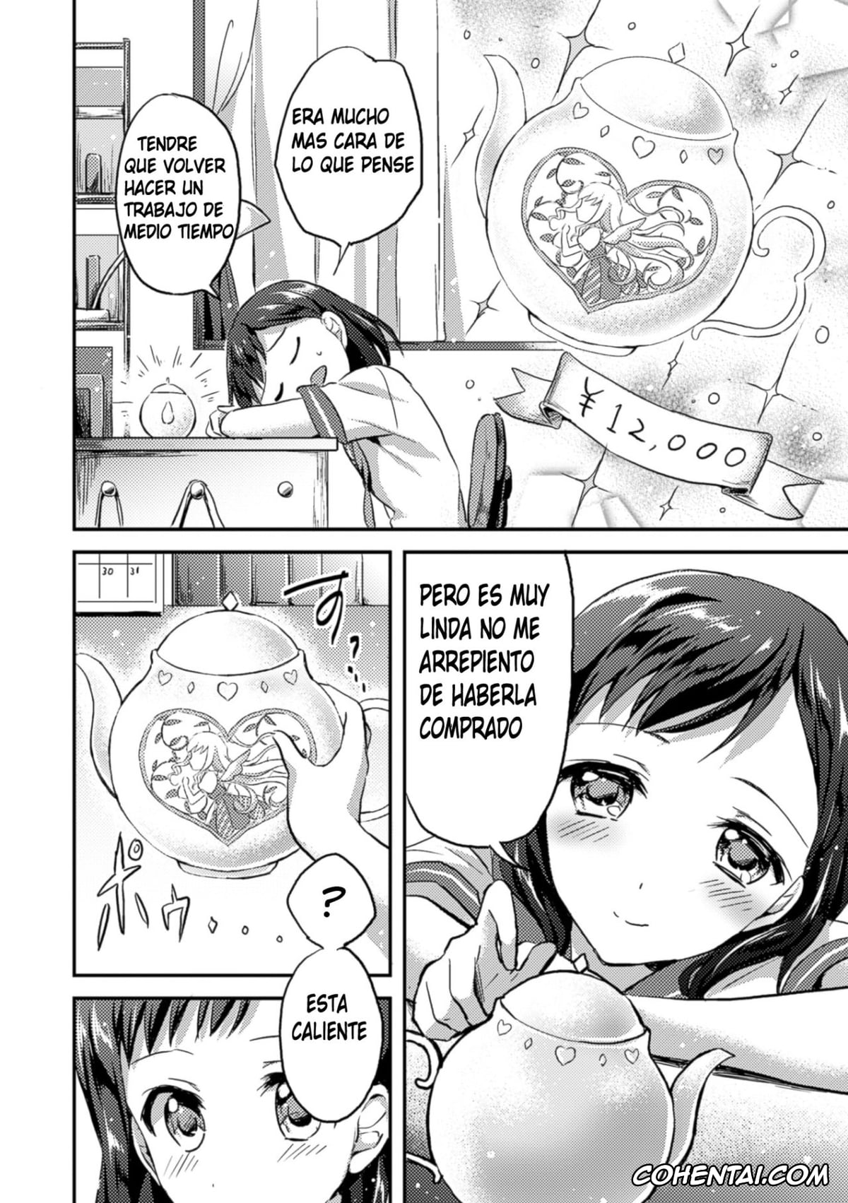 Revistas xxx, 2D Comic Magazine xxx, Negaigoto Hitotsu (2D Comic Magazine Yuri Ninshin Vol. 4), pagina 4
