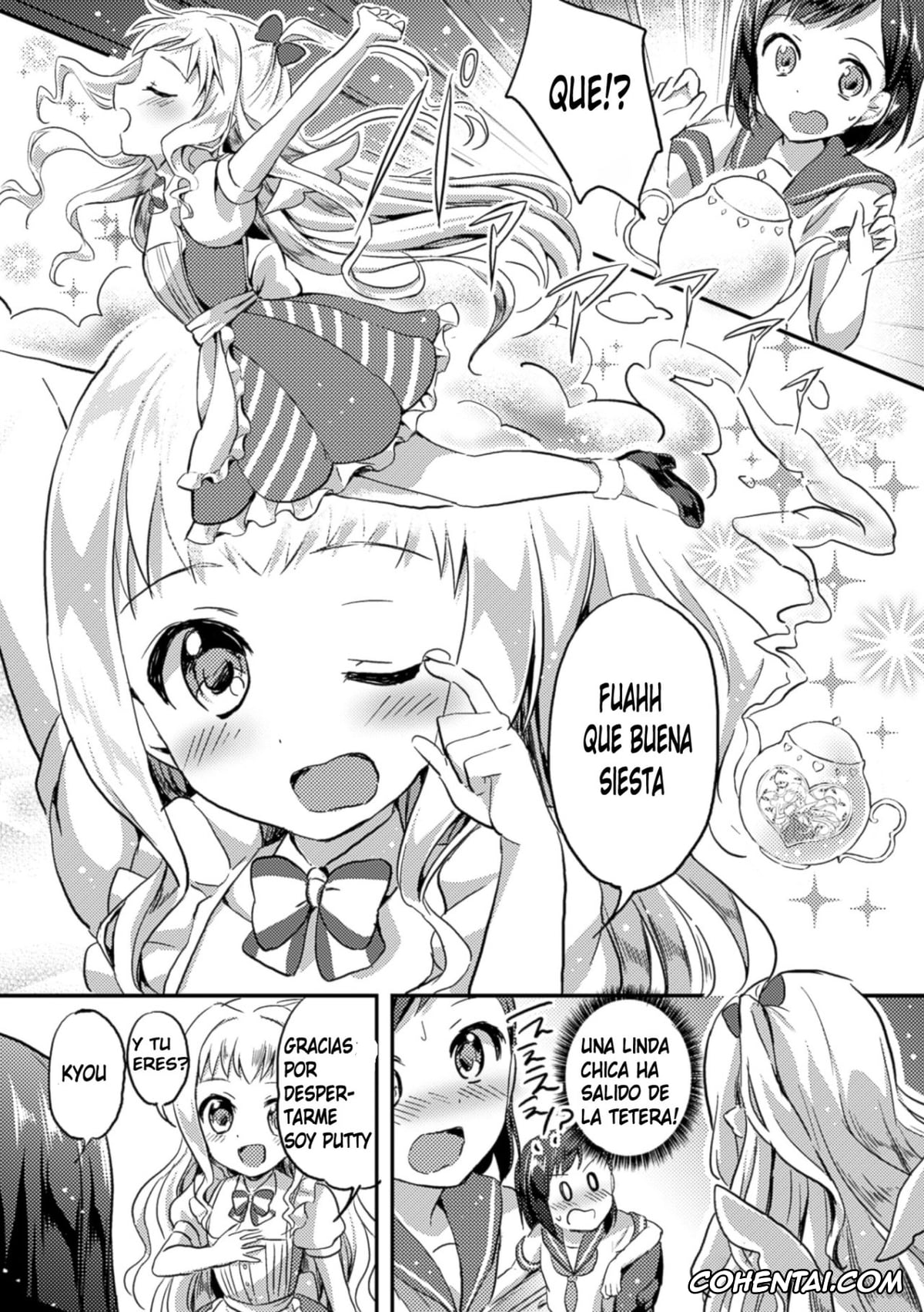 Revistas porno, 2D Comic Magazine porno, Negaigoto Hitotsu (2D Comic Magazine Yuri Ninshin Vol. 4), pagina 5