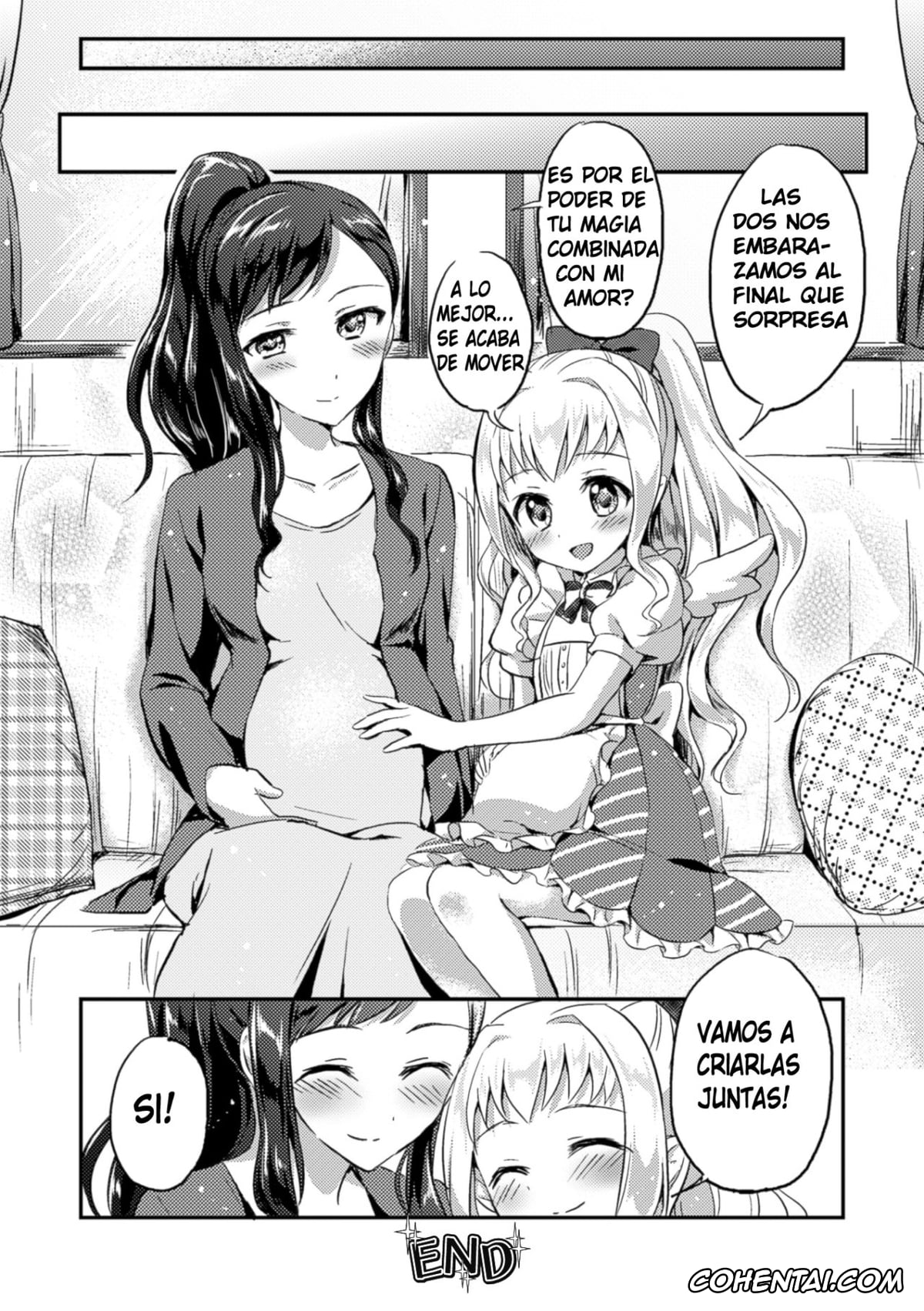 Revistas hentai, 2D Comic Magazine hentai, Negaigoto Hitotsu (2D Comic Magazine Yuri Ninshin Vol. 4), pagina 18