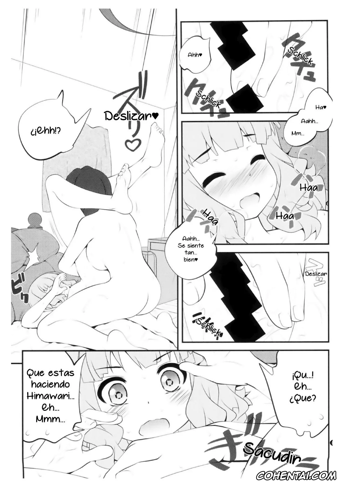 YuruYuri hentai, Himawari Furutani hentai, Sakurako Ohmuro hentai, Himegoto Flowers 14 (YuruYuri), pagina 6