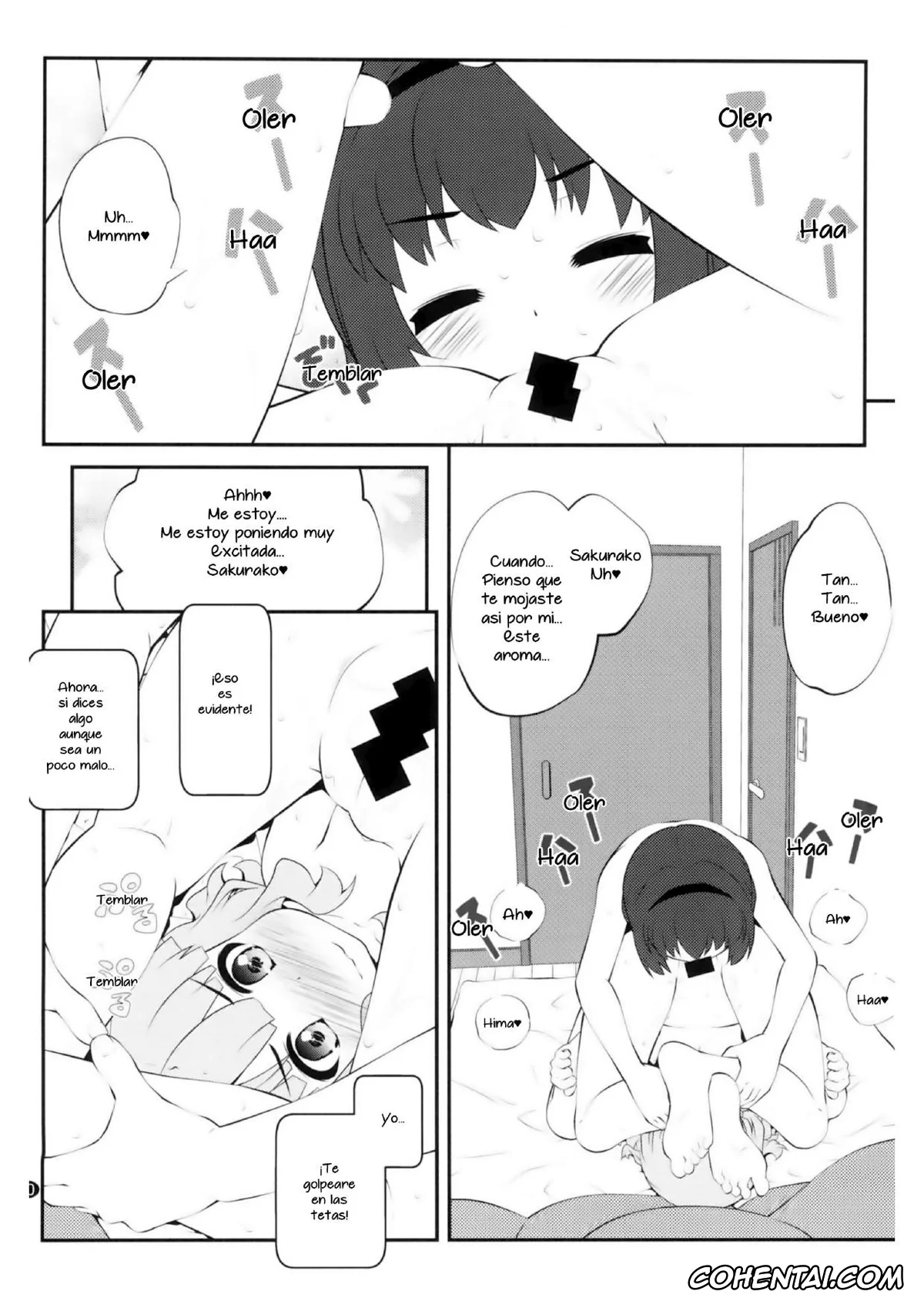 YuruYuri hentai, Himawari Furutani hentai, Sakurako Ohmuro hentai, Himegoto Flowers 14 (YuruYuri), pagina 9