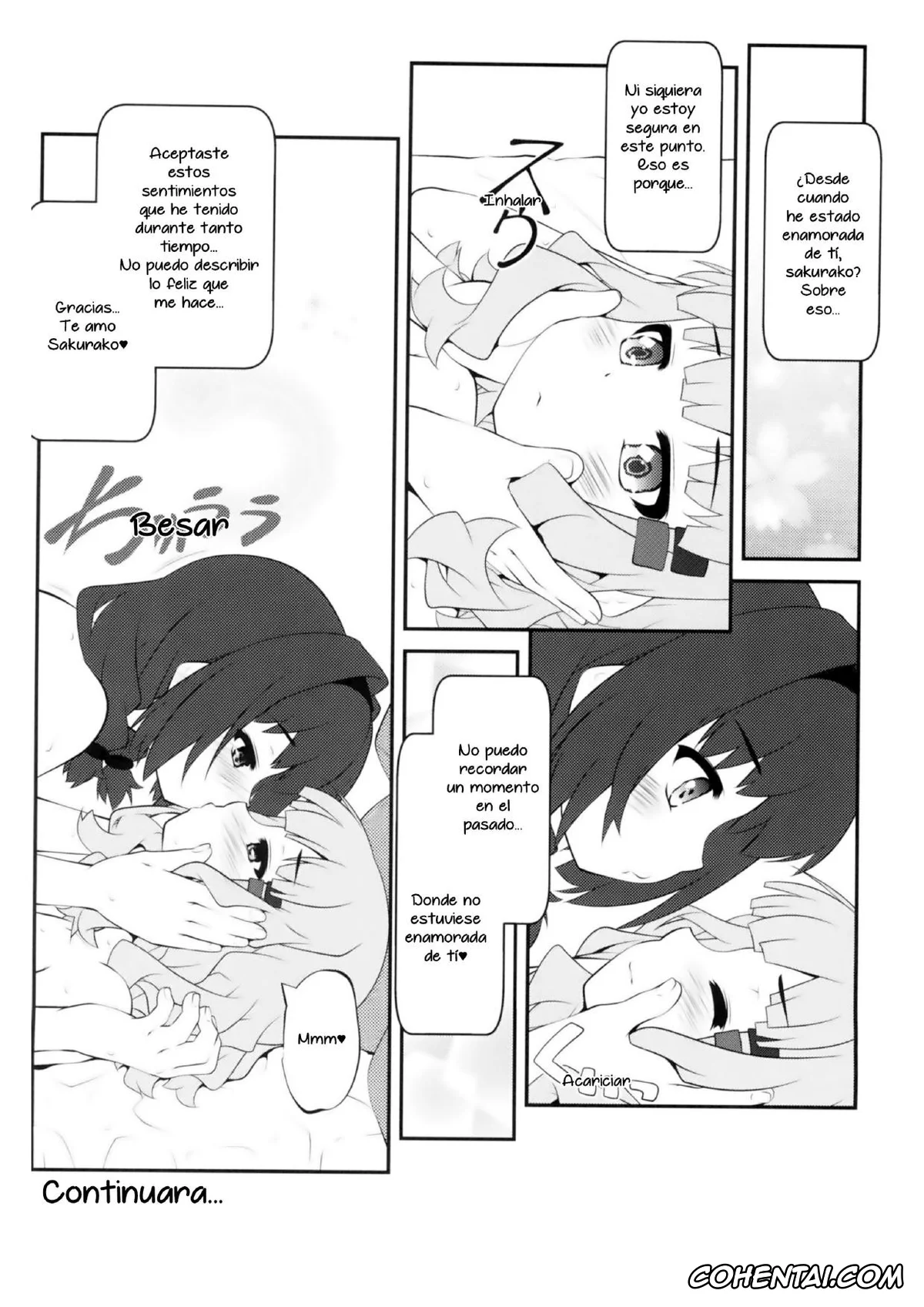 YuruYuri xxx, Himawari Furutani xxx, Sakurako Ohmuro xxx, Himegoto Flowers 14 (YuruYuri), pagina 19