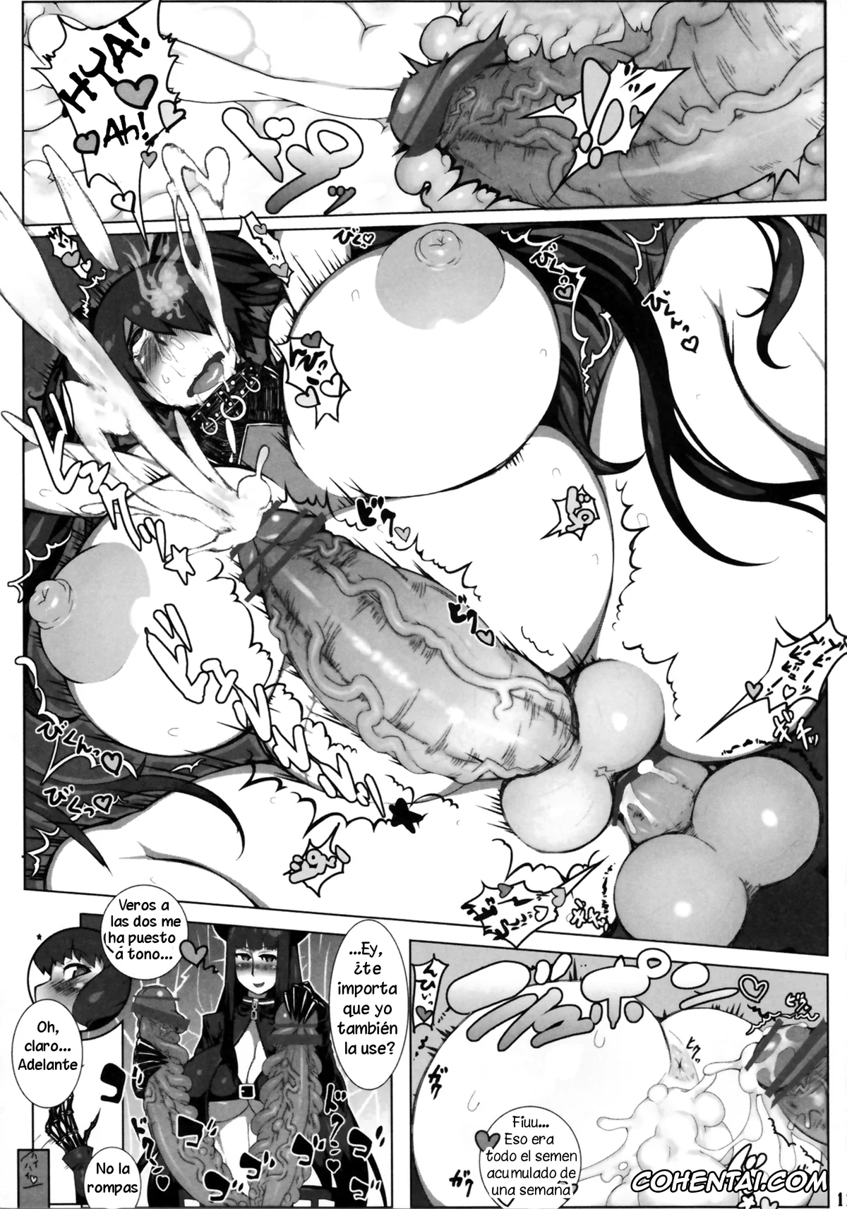 Black Rock Shooter porno, Black Rock Shooter porno, TRY STAR (Shin Hanzyuuryoku XXI) (Black Rock Shooter), pagina 8