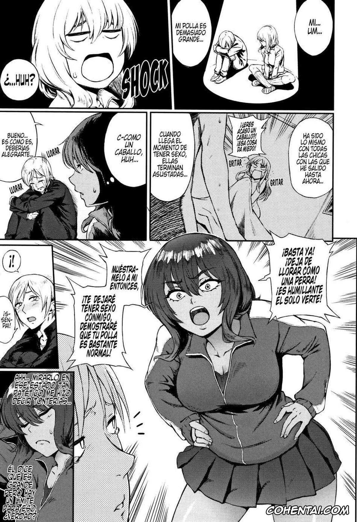 Manga xxx, Tankoubon xxx, Manazashi Temptation, pagina 7