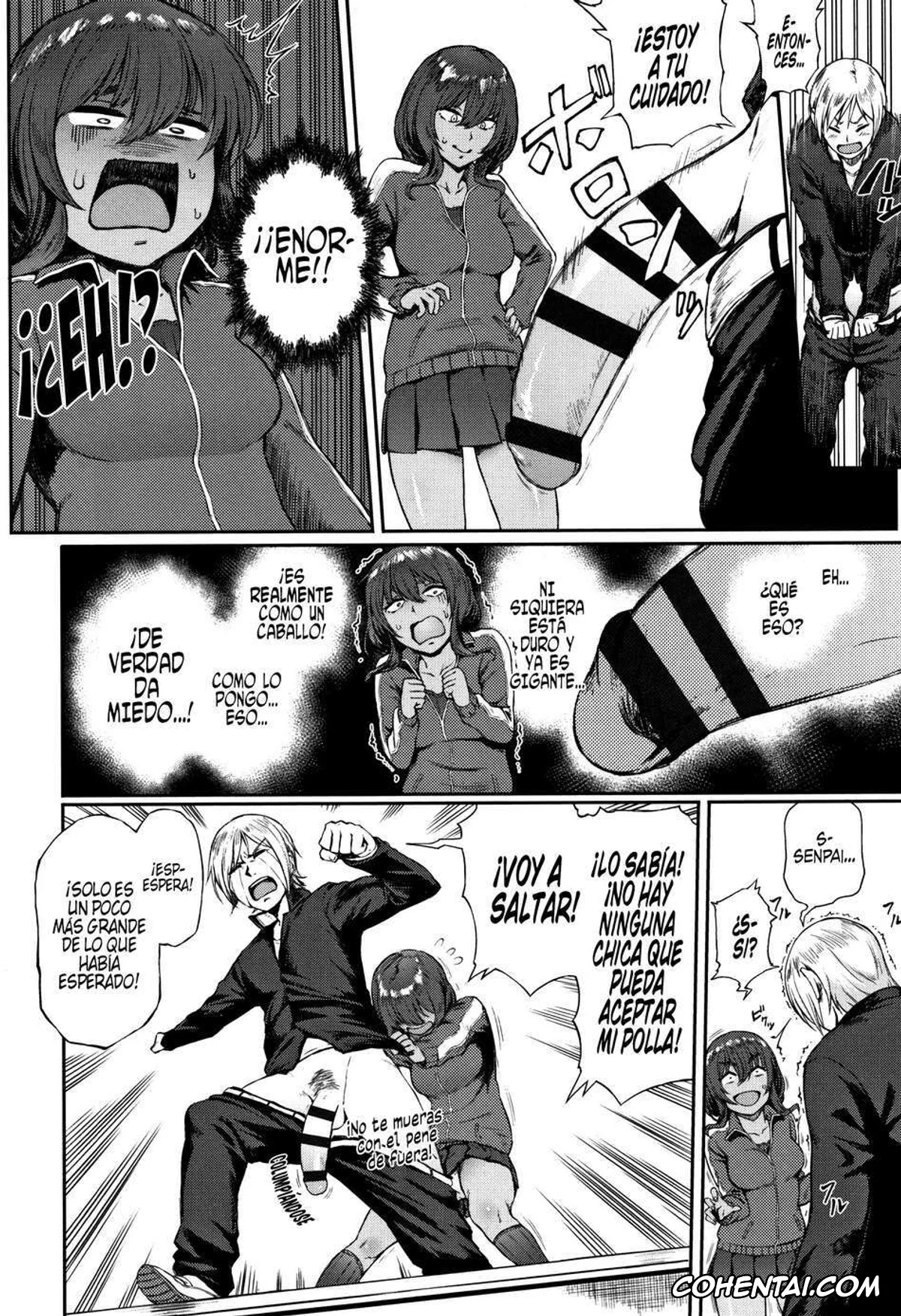 Manga porno, Tankoubon porno, Manazashi Temptation, pagina 8