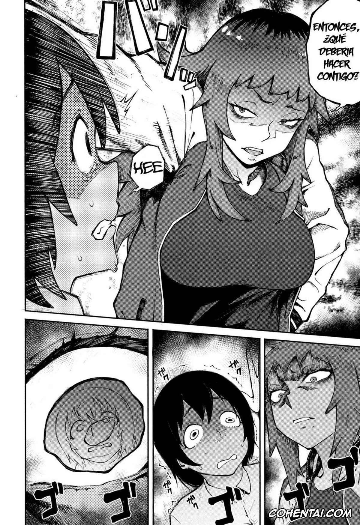 Manga xxx, Tankoubon xxx, Manazashi Temptation, pagina 28