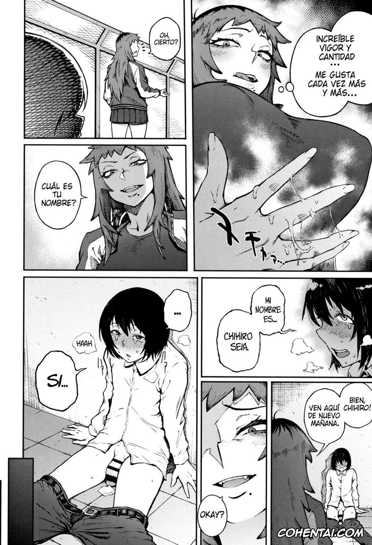 Manga xxx, Tankoubon xxx, Manazashi Temptation, pagina 34