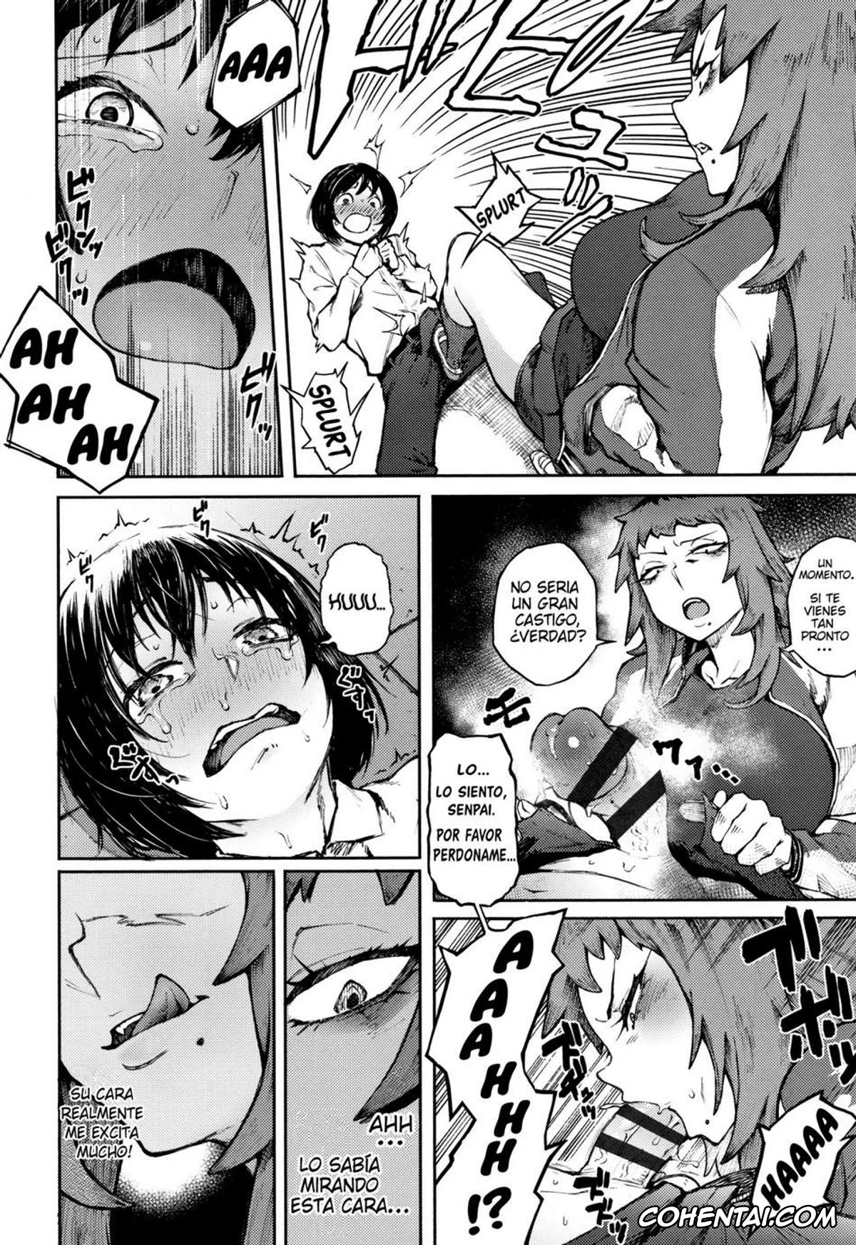 Manga xxx, Tankoubon xxx, Manazashi Temptation, pagina 40