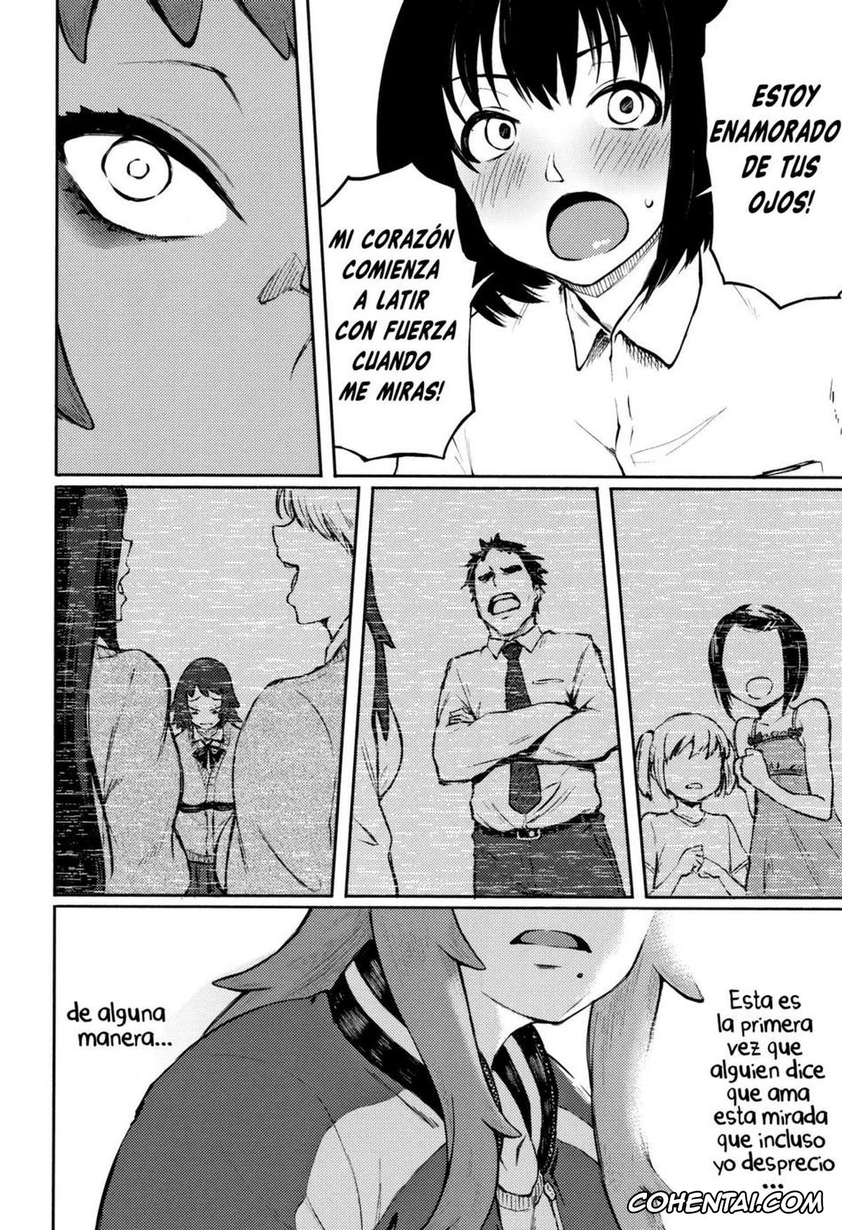 Manga porno, Tankoubon porno, Manazashi Temptation, pagina 50