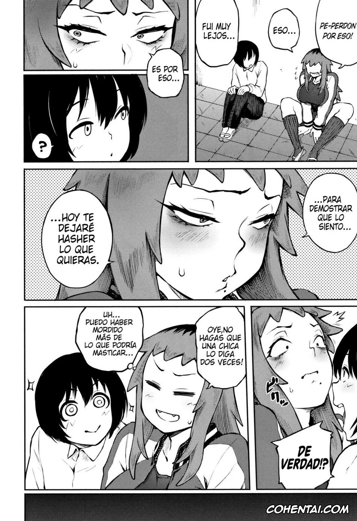 Manga xxx, Tankoubon xxx, Manazashi Temptation, pagina 52