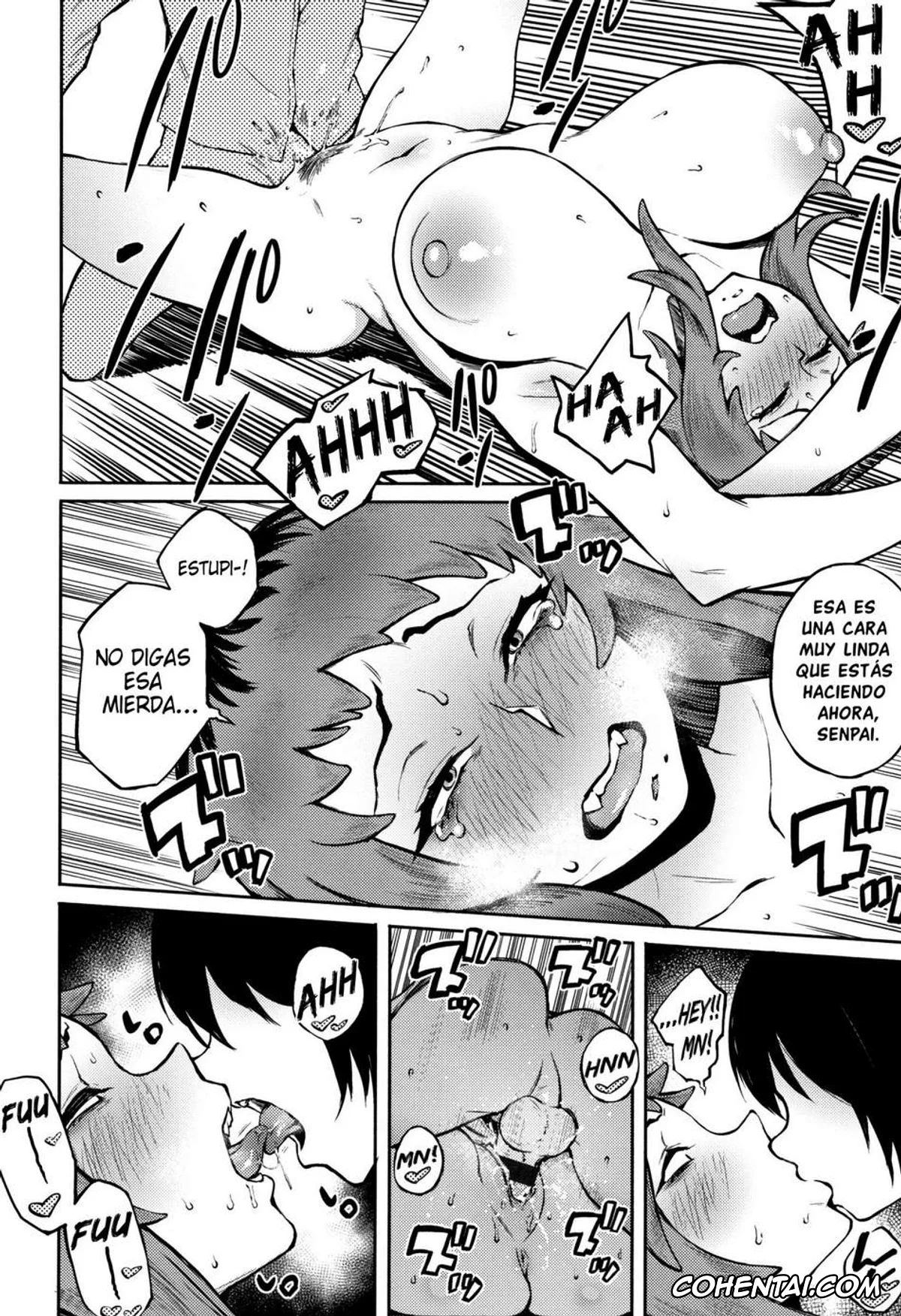 Manga xxx, Tankoubon xxx, Manazashi Temptation, pagina 58