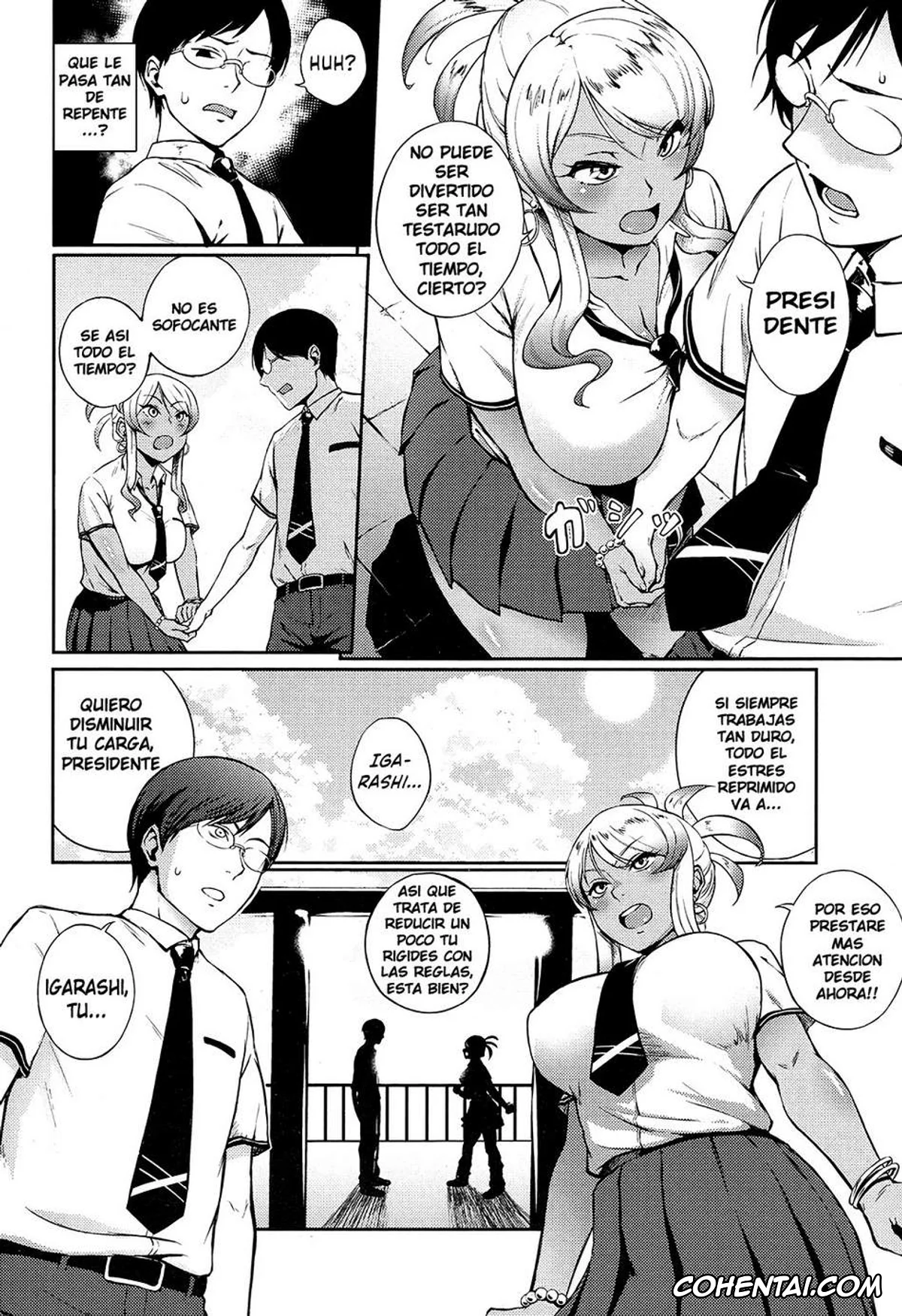 Manga porno, Tankoubon porno, Manazashi Temptation, pagina 116