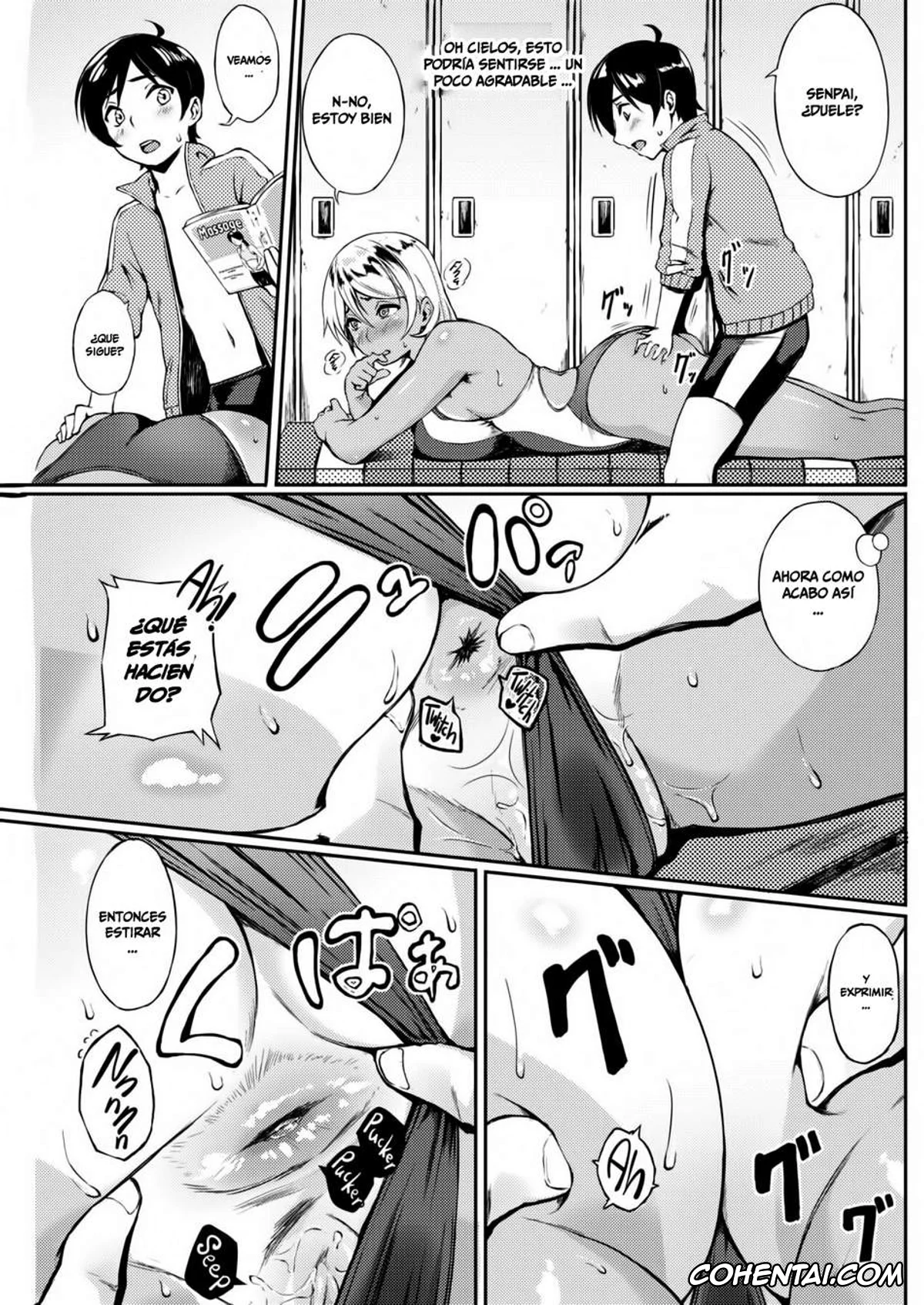 Manga porno, Tankoubon porno, Manazashi Temptation, pagina 137