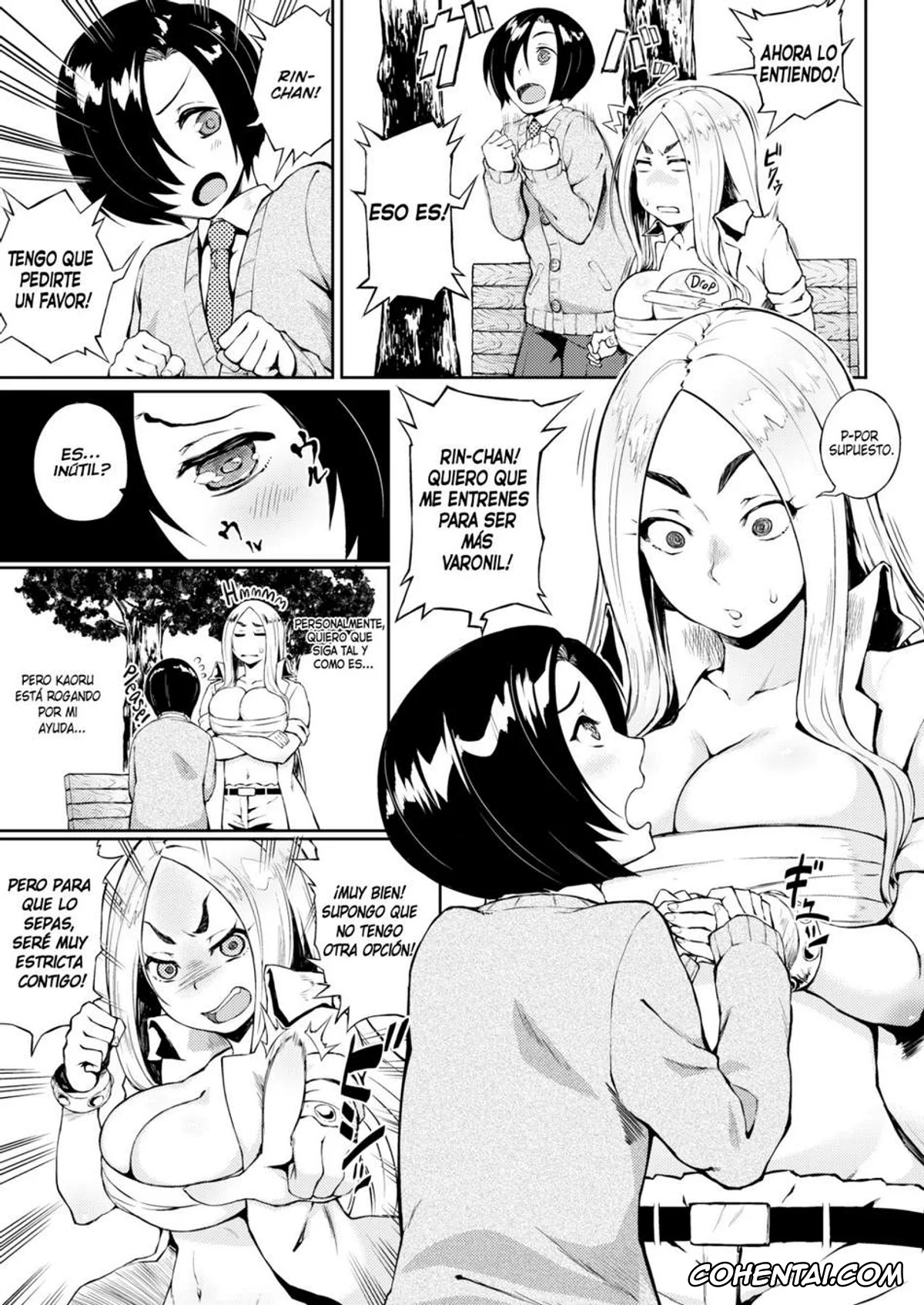 Manga porno, Tankoubon porno, Manazashi Temptation, pagina 167