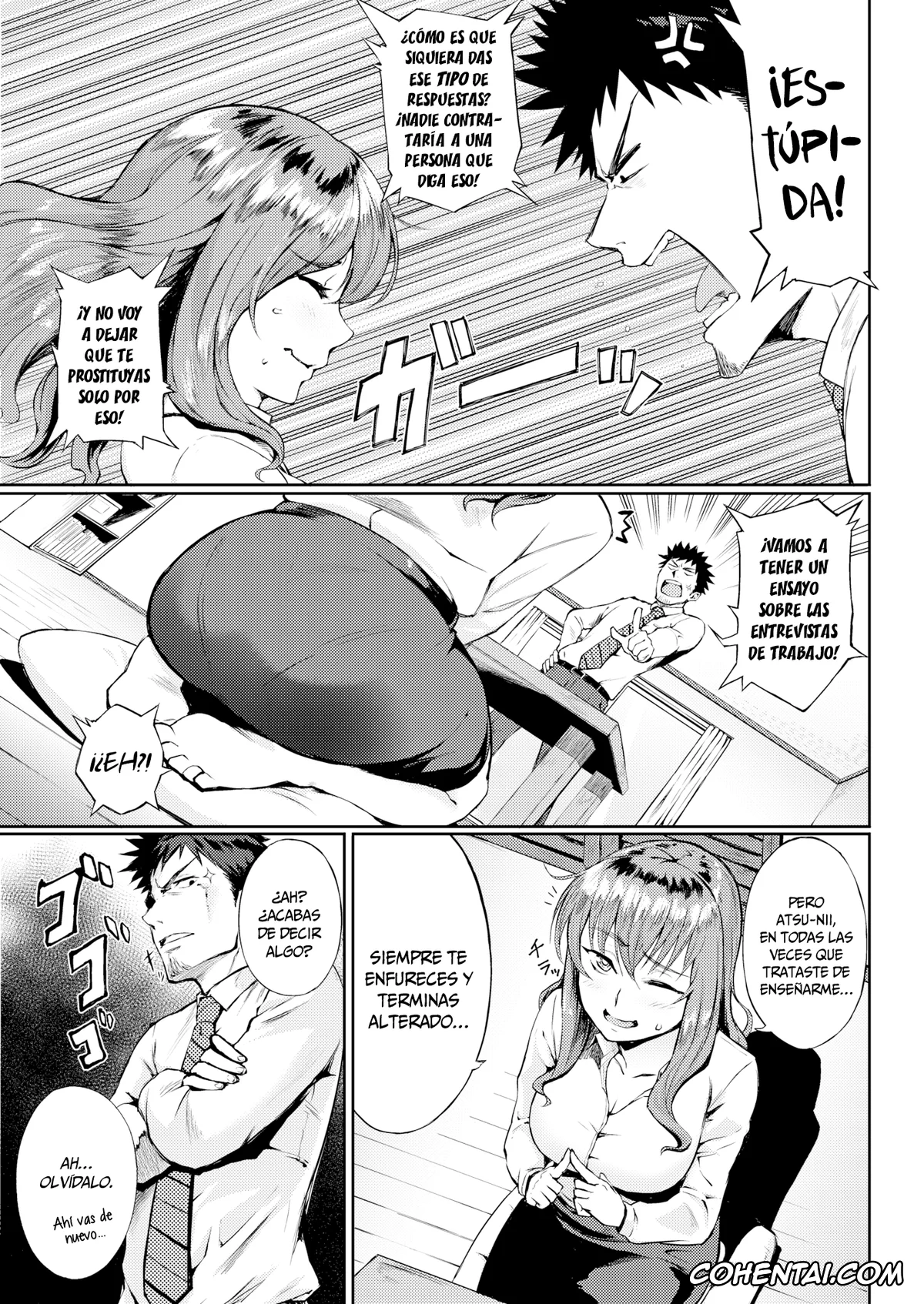 Manga xxx, Tankoubon xxx, Manazashi Temptation, pagina 181