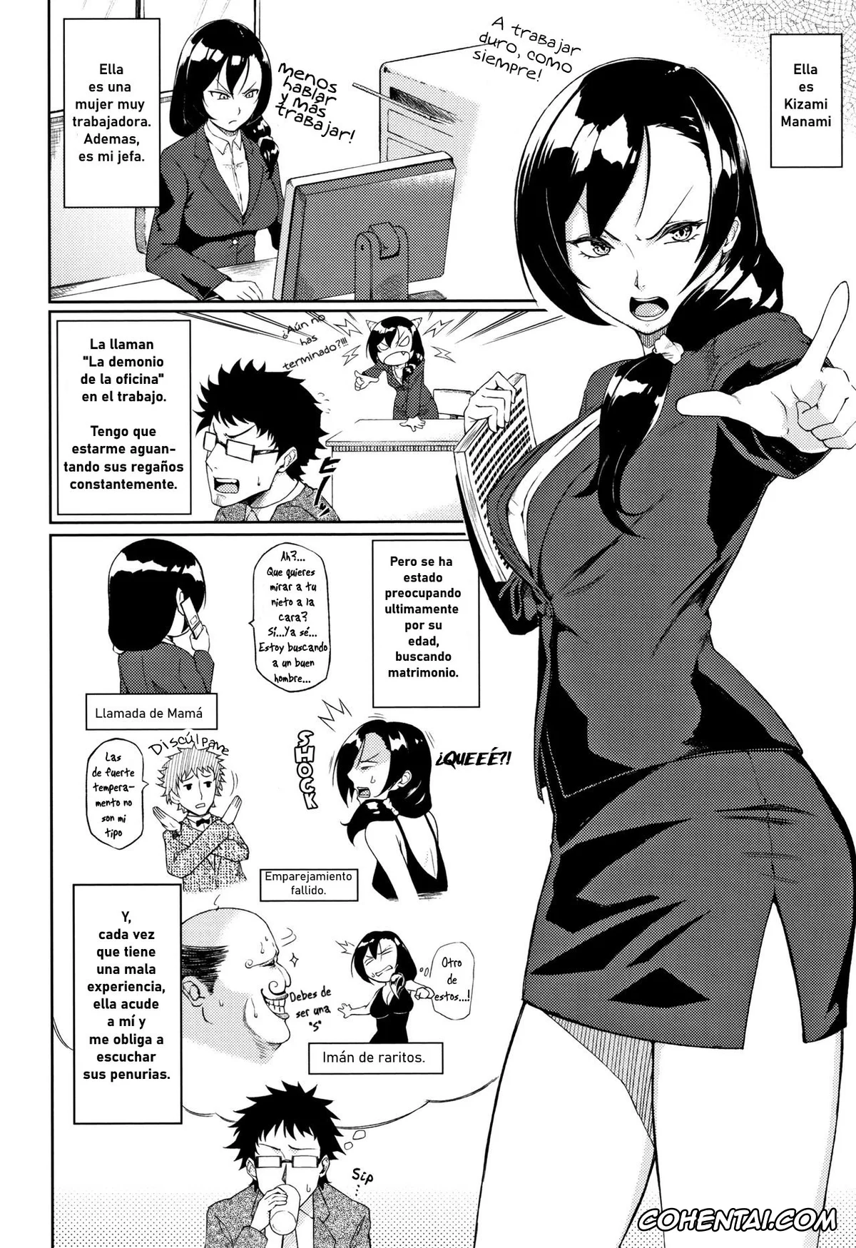 Manga xxx, Tankoubon xxx, Manazashi Temptation, pagina 196
