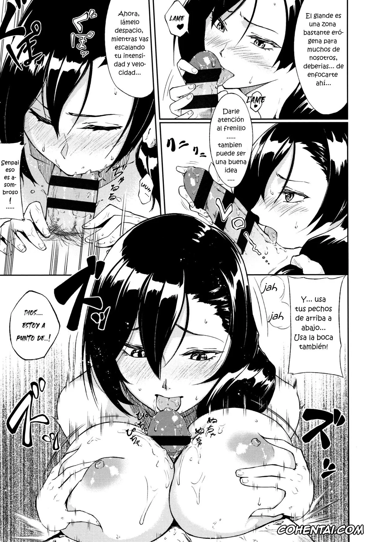 Manga porno, Tankoubon porno, Manazashi Temptation, pagina 203