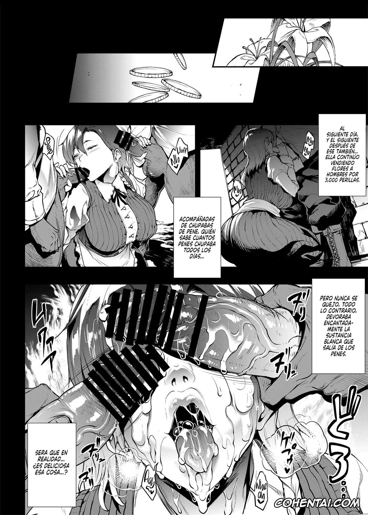 Original hentai, Flower Vendor ~Hanauri Onee-san ni Yasashiku Fudeoroshi~, pagina 12